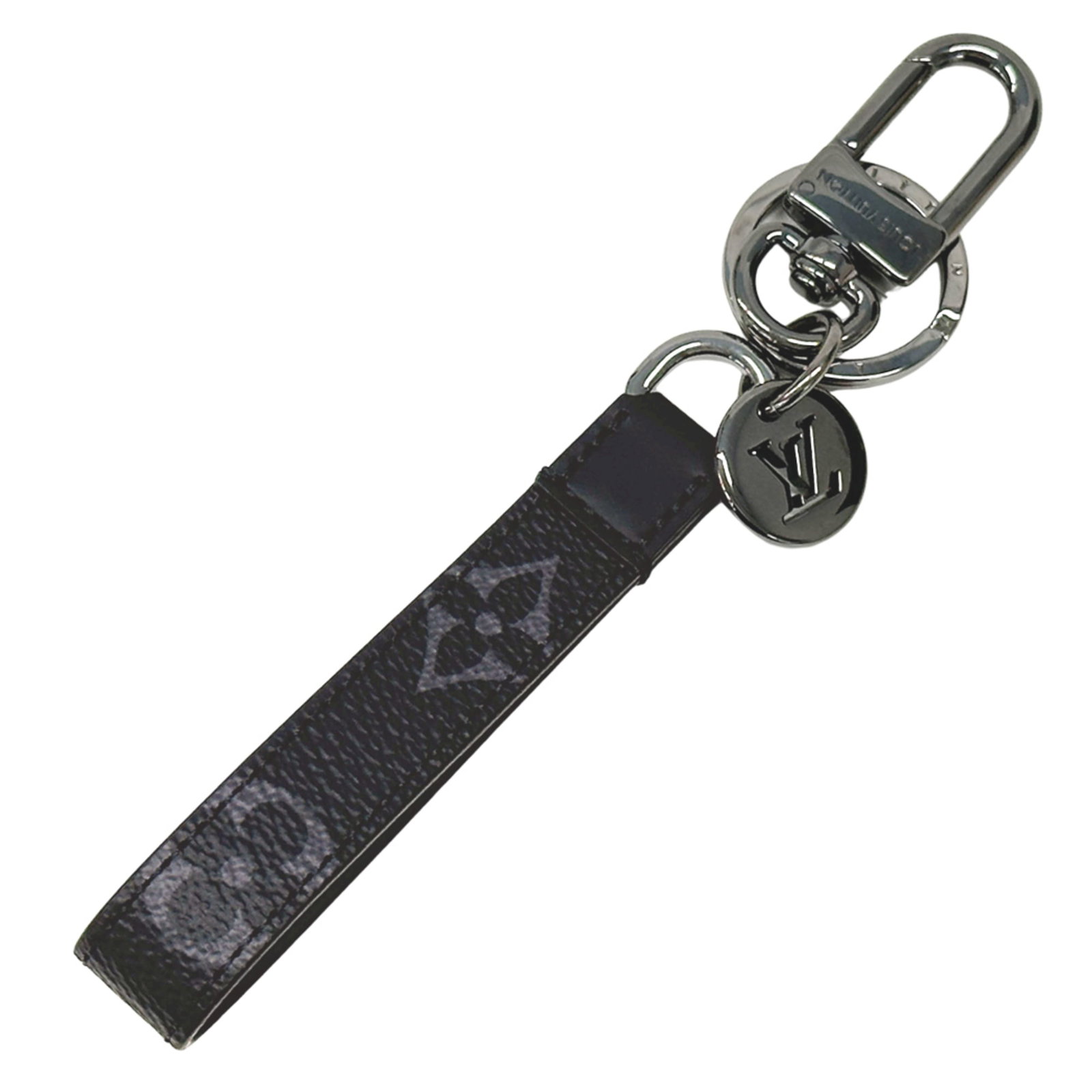 Metal Monogram Louis Vuitton Keyring Eclipse - 2