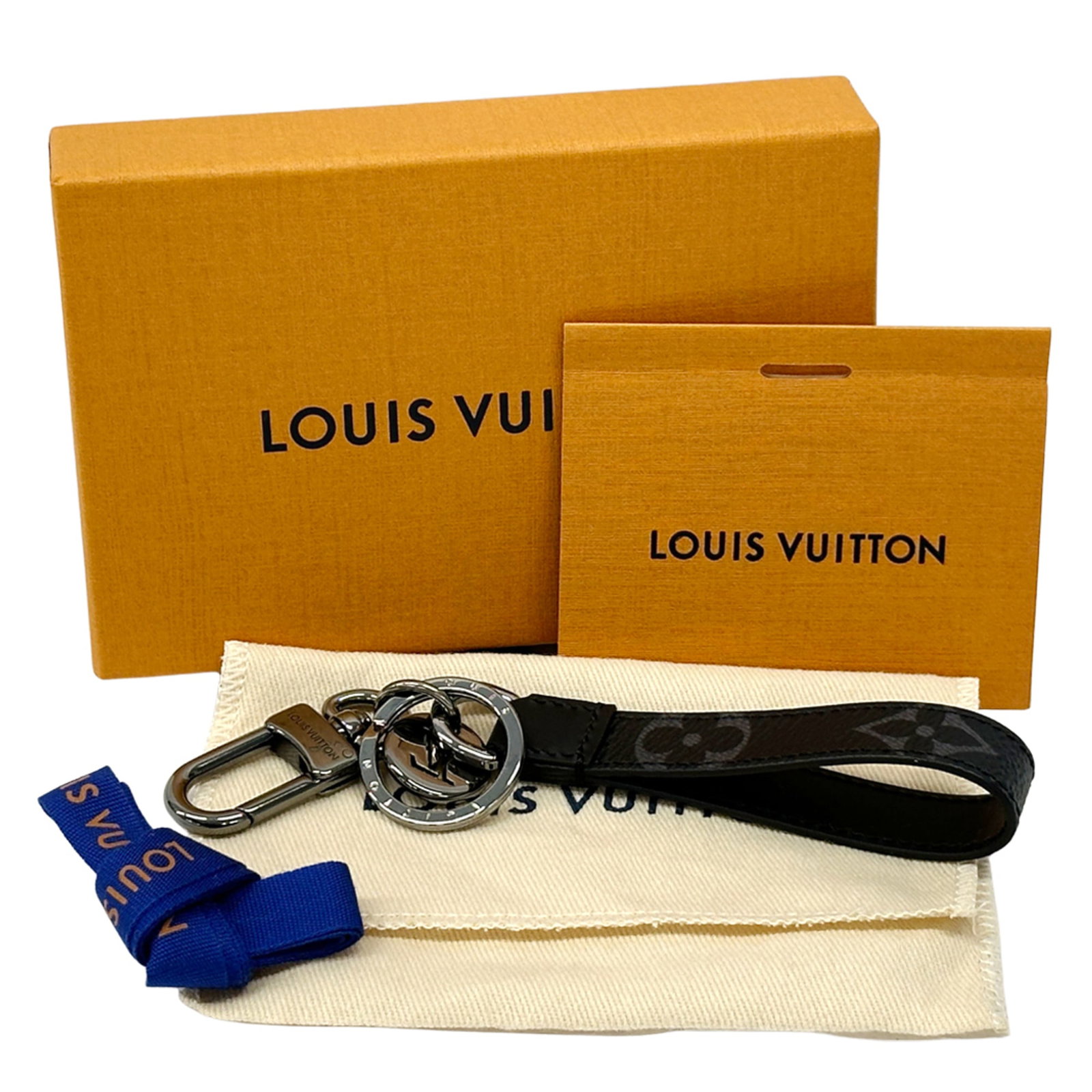 Metal Monogram Louis Vuitton Keyring Eclipse - 5