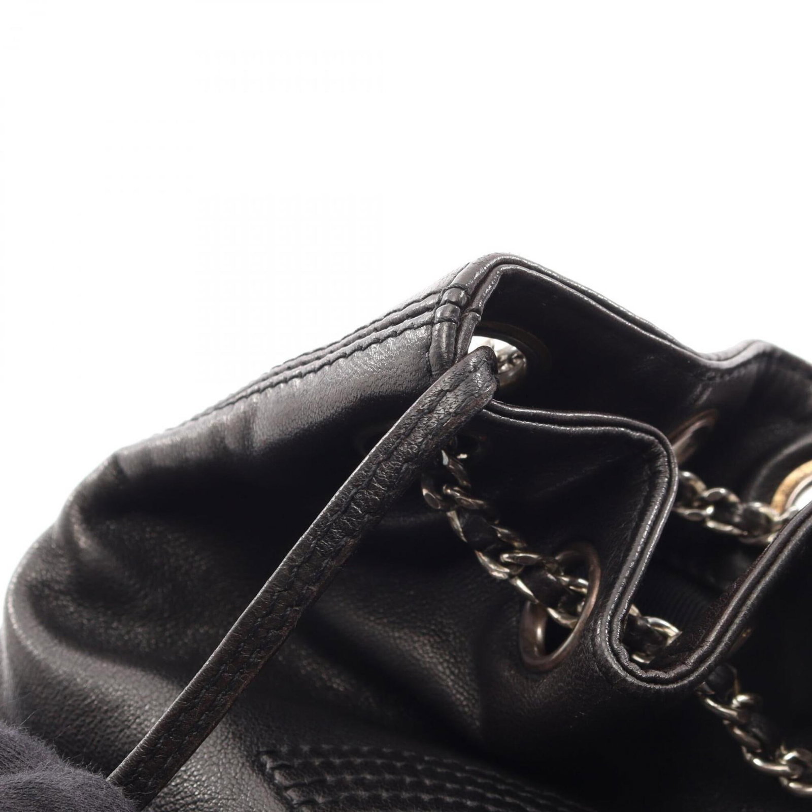Chanel leather backpack - 10