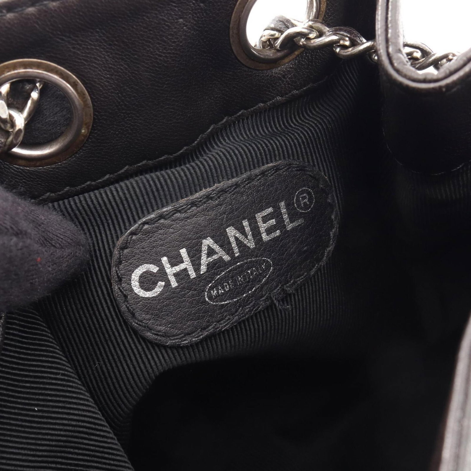 Chanel leather backpack - 4