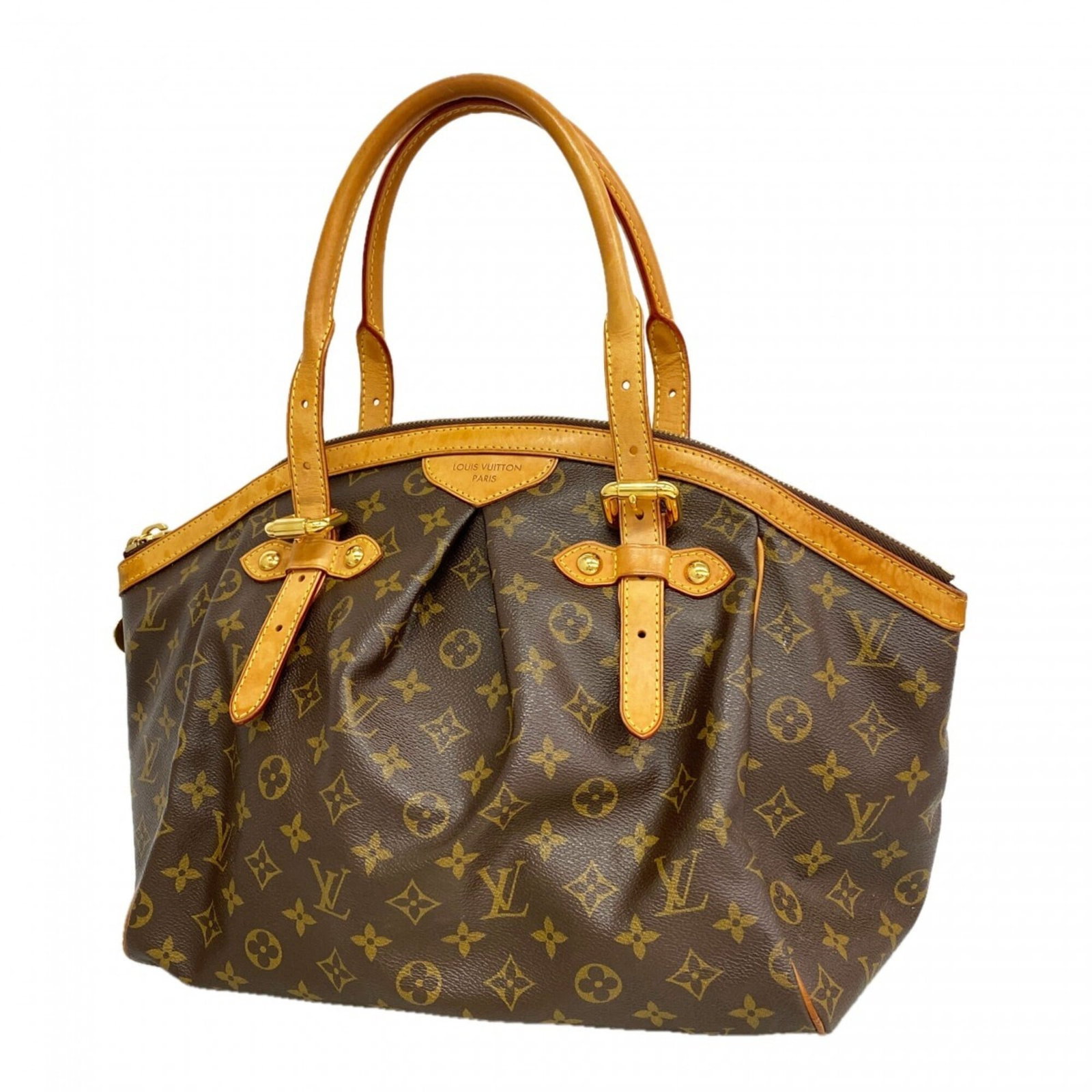 Louis Vuitton Handbag: Louis Vuitton Handbag Brown Louis Vuitton Handbag. This women's handbag measures 35cm x 34.5cm x 18.5cm and features a classic design with a signature brown color. Made from high-quality materials,