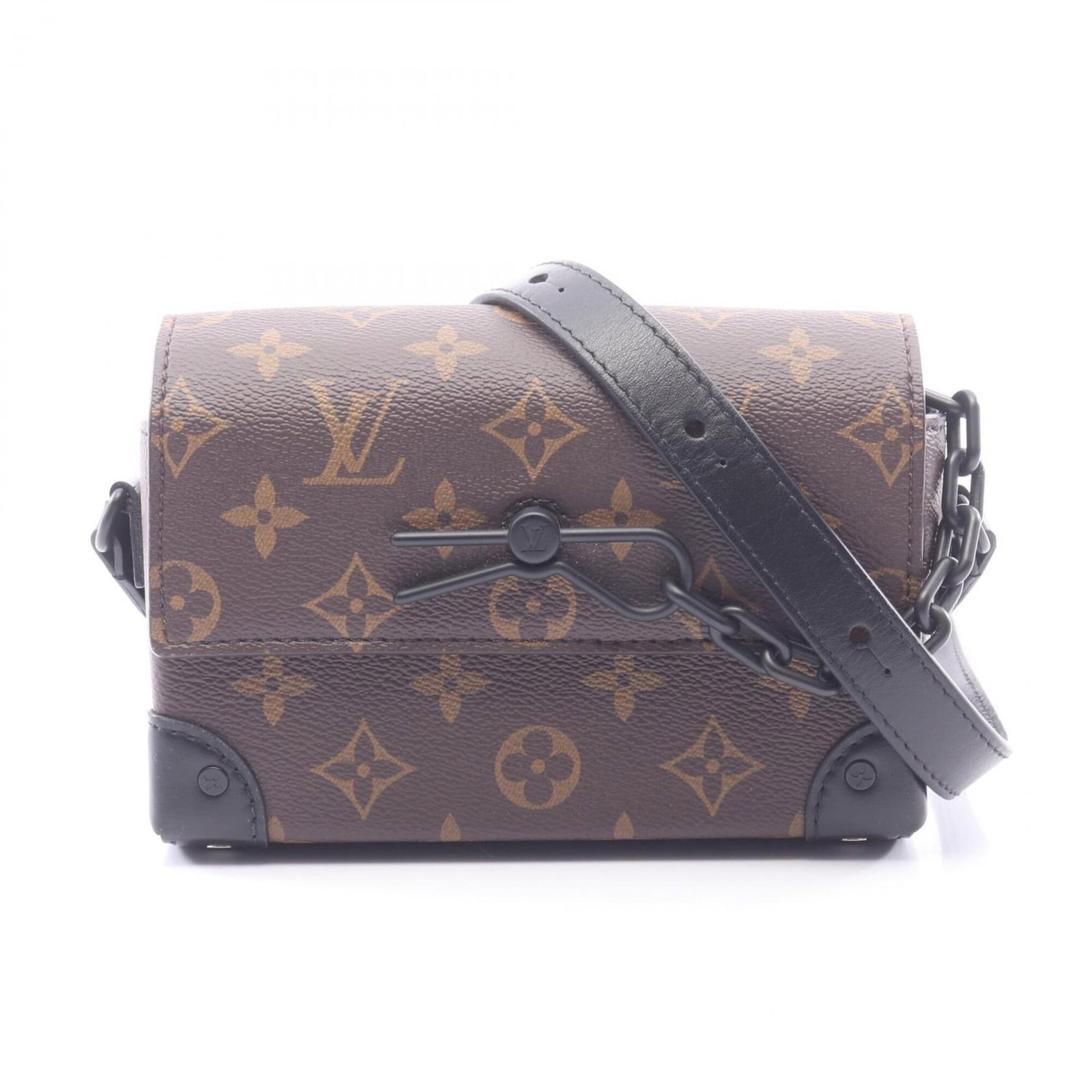 Louis Vuitton Handbag Shoulder Bag Pvc Coated Canvas Leather: Louis Vuitton Handbag Shoulder Bag Pvc Coated Canvas Leather This Louis Vuitton shoulder bag features a unique combination of PVC-coated canvas and leather, giving it a distinctive look. Measuring jus