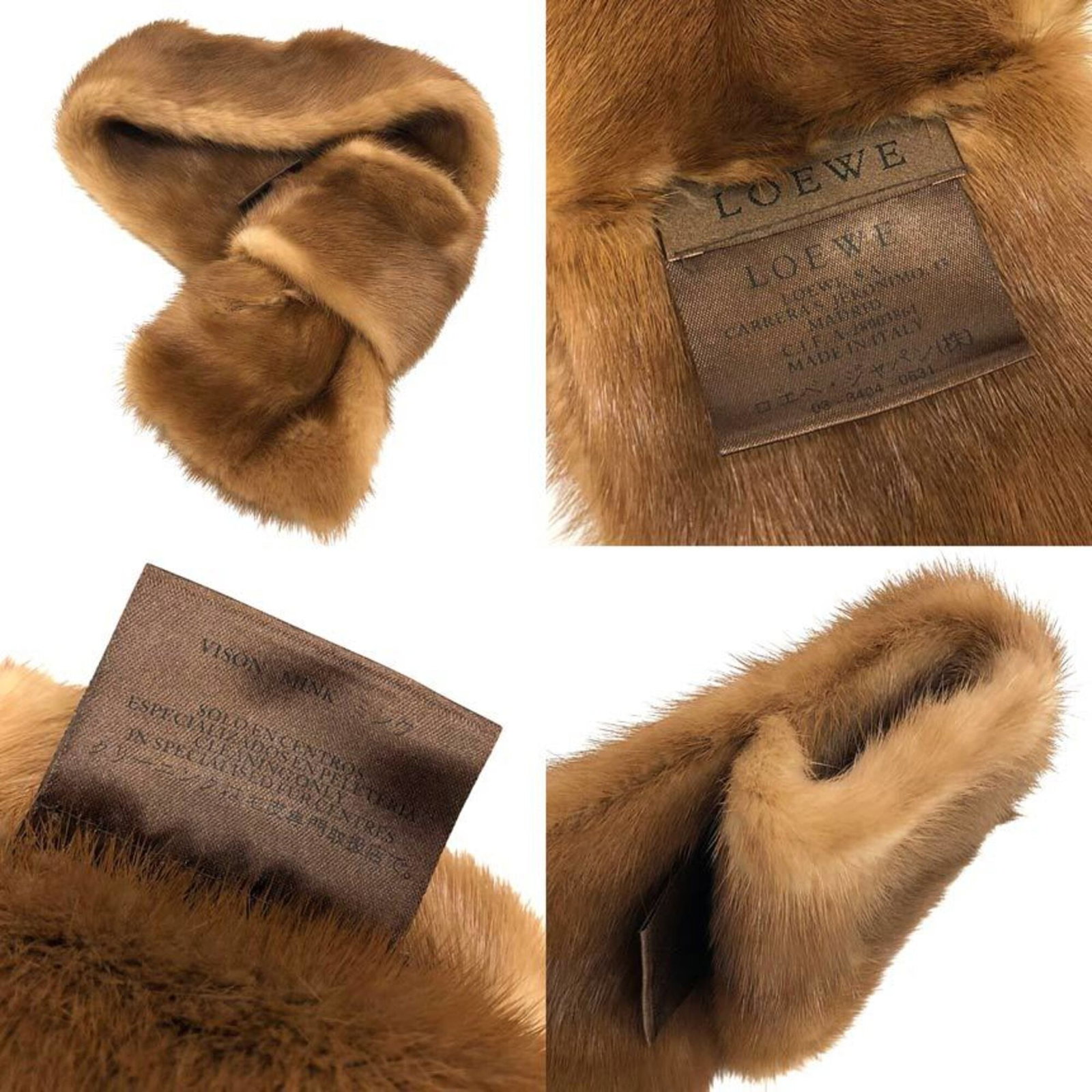 Tippet Leather Loewe - 3