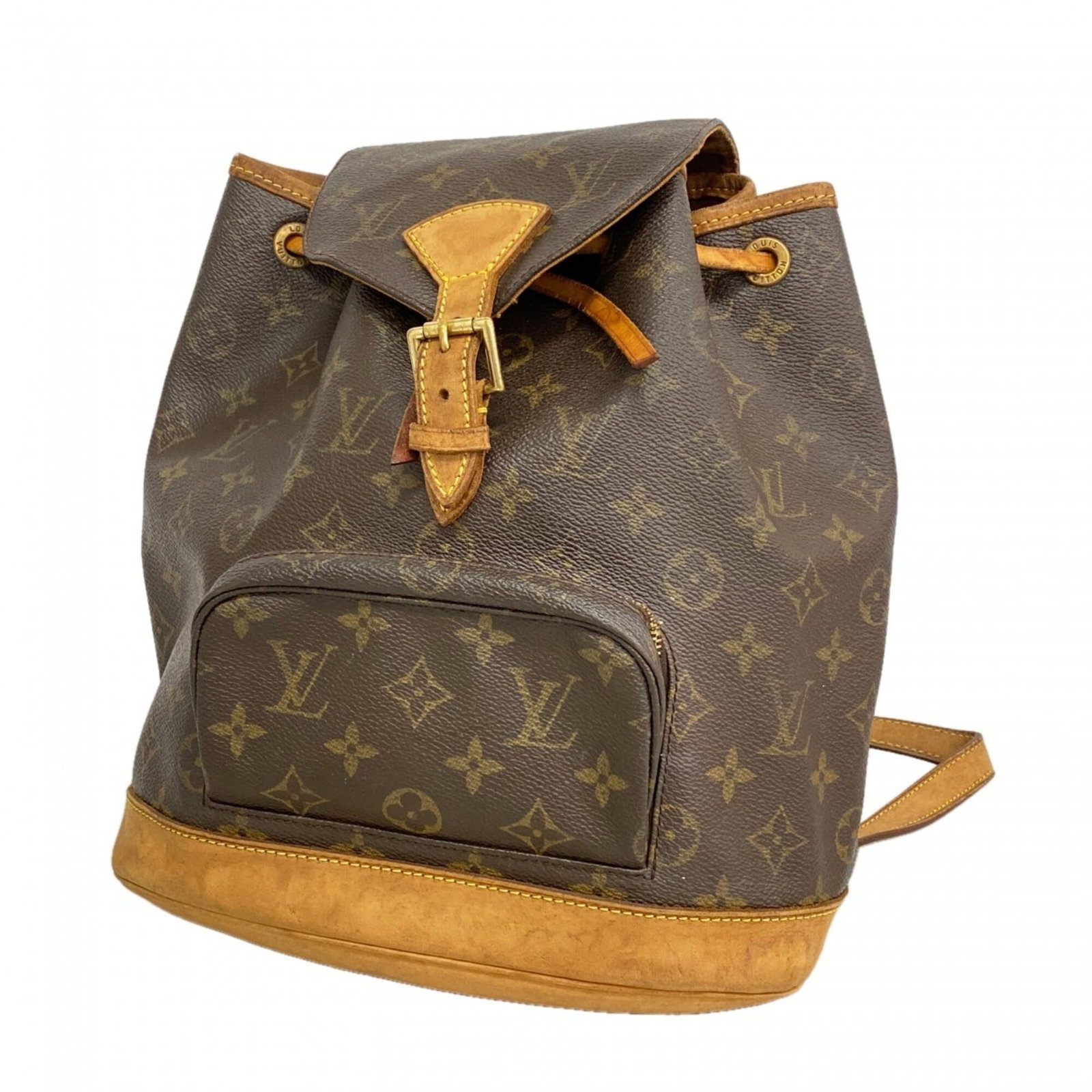 Louis Vuitton Backpack: Louis Vuitton Backpack Brown Louis Vuitton Backpack. Made from high-quality materials, this classic backpack features the iconic monogram pattern and a timeless design that exudes sophistication.