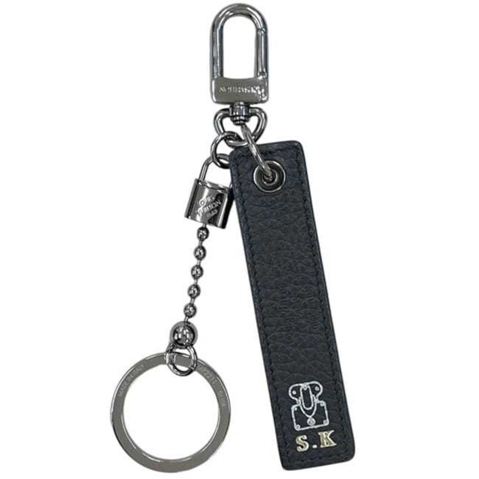 Keyring Leather Louis Vuitton - 3