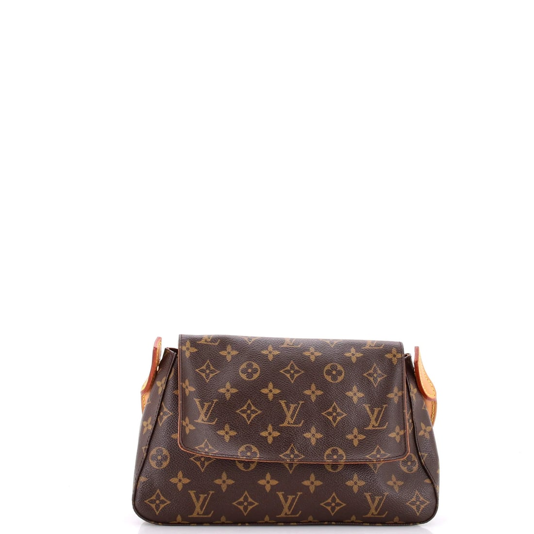 Vuitton Monogram Handbag Mini Canvas Louis: Vuitton Monogram Handbag Mini Canvas Louis Mini canvas Louis Vuitton handbag with iconic monogram pattern, featuring brown exterior and gold hardware. This compact, looping design boasts a classic