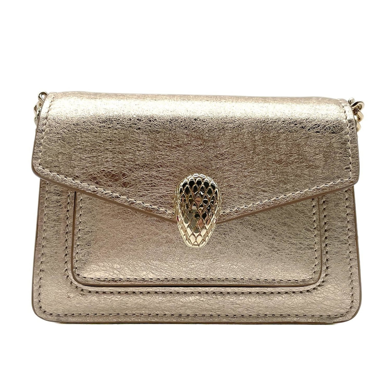 Bag leather shoulder Bvlgari (1 of 12)