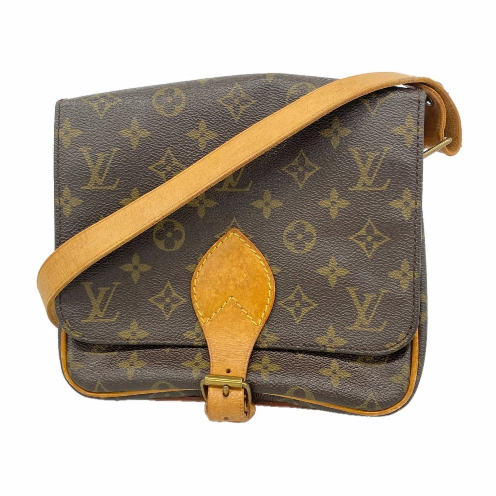 Shoulder bag from Louis Vuitton: Shoulder bag from Louis Vuitton Brown Louis Vuitton shoulder bag with dimensions 20cm x 21cm x 7cm. This stylish bag features the classic M51253 design, perfect for everyday use. Made from
