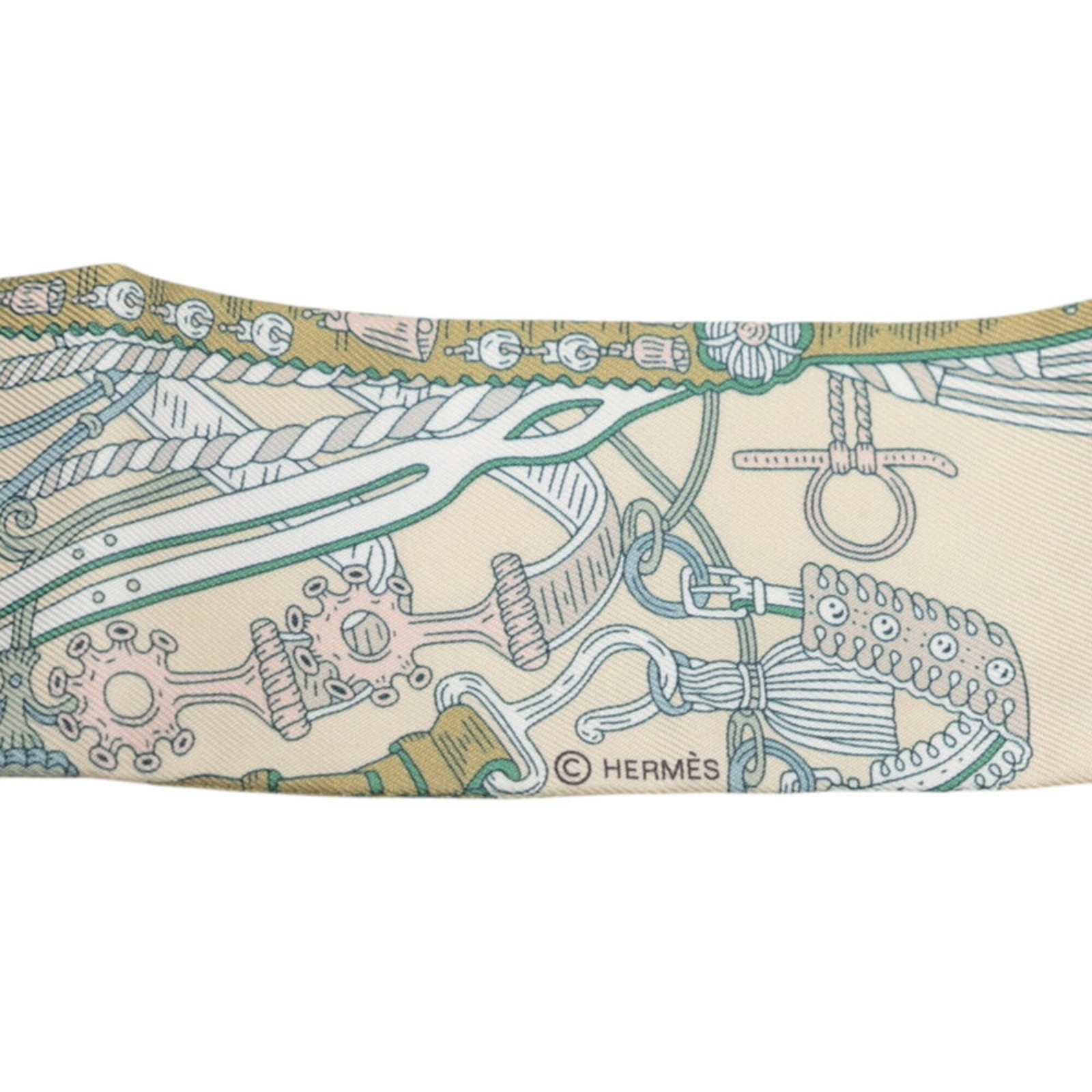 Hermes Silk Scarf - 3