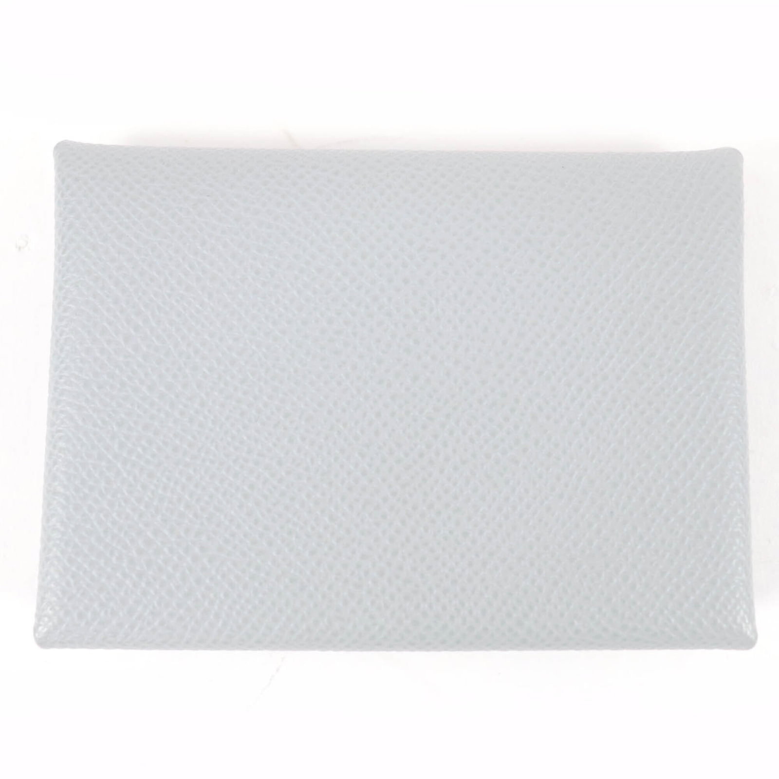 Hermes Coin Purse/ Coin Case Epsom Leather: Hermes Coin Purse/ Coin Case Epsom Leather Epsom leather coin purse from the iconic Hermes Sellier collection, boasting a timeless blue-gray hue. Measuring 7.3cm x 10cm, this compact case is perfect f