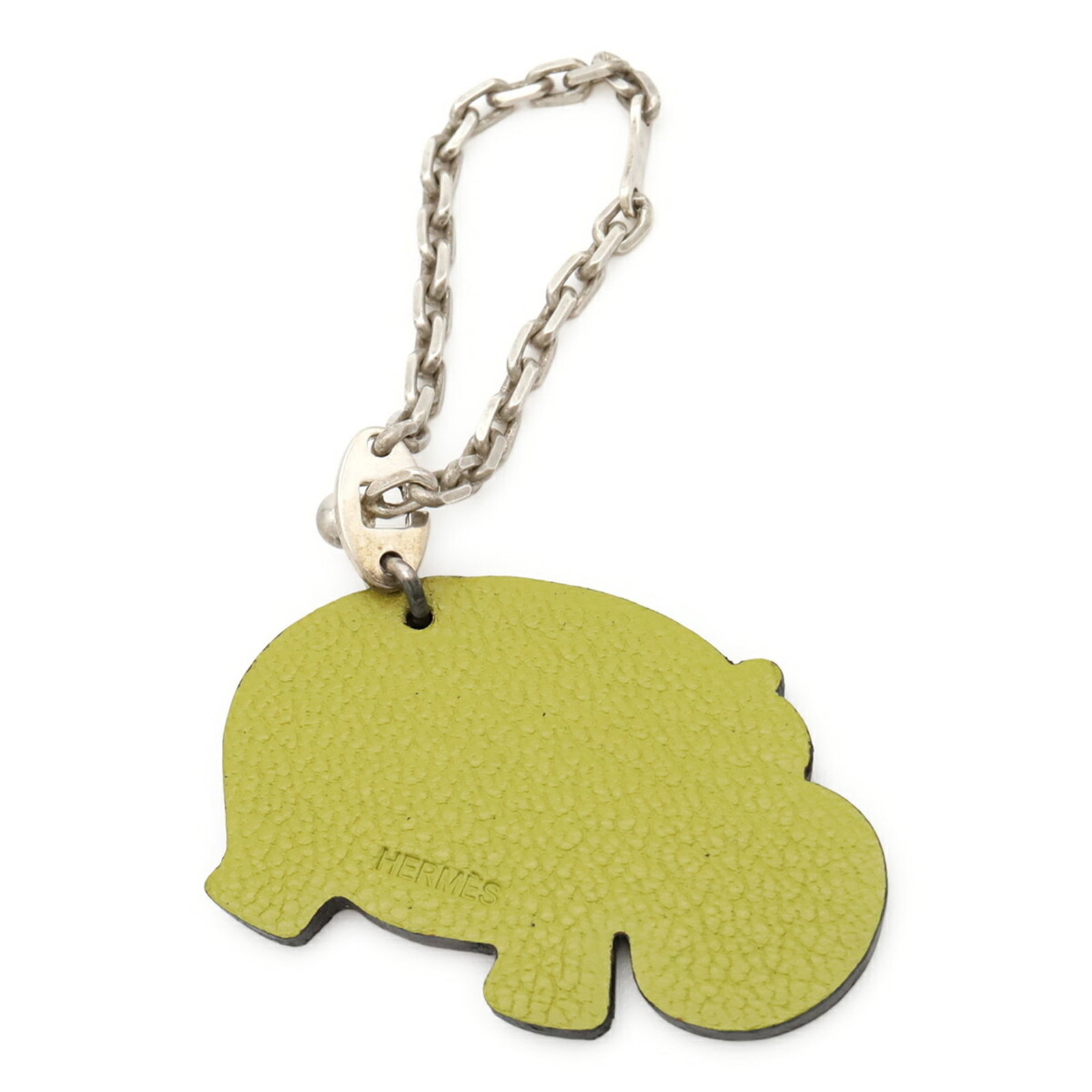 Chevre Leather Keyring Hermes - 3