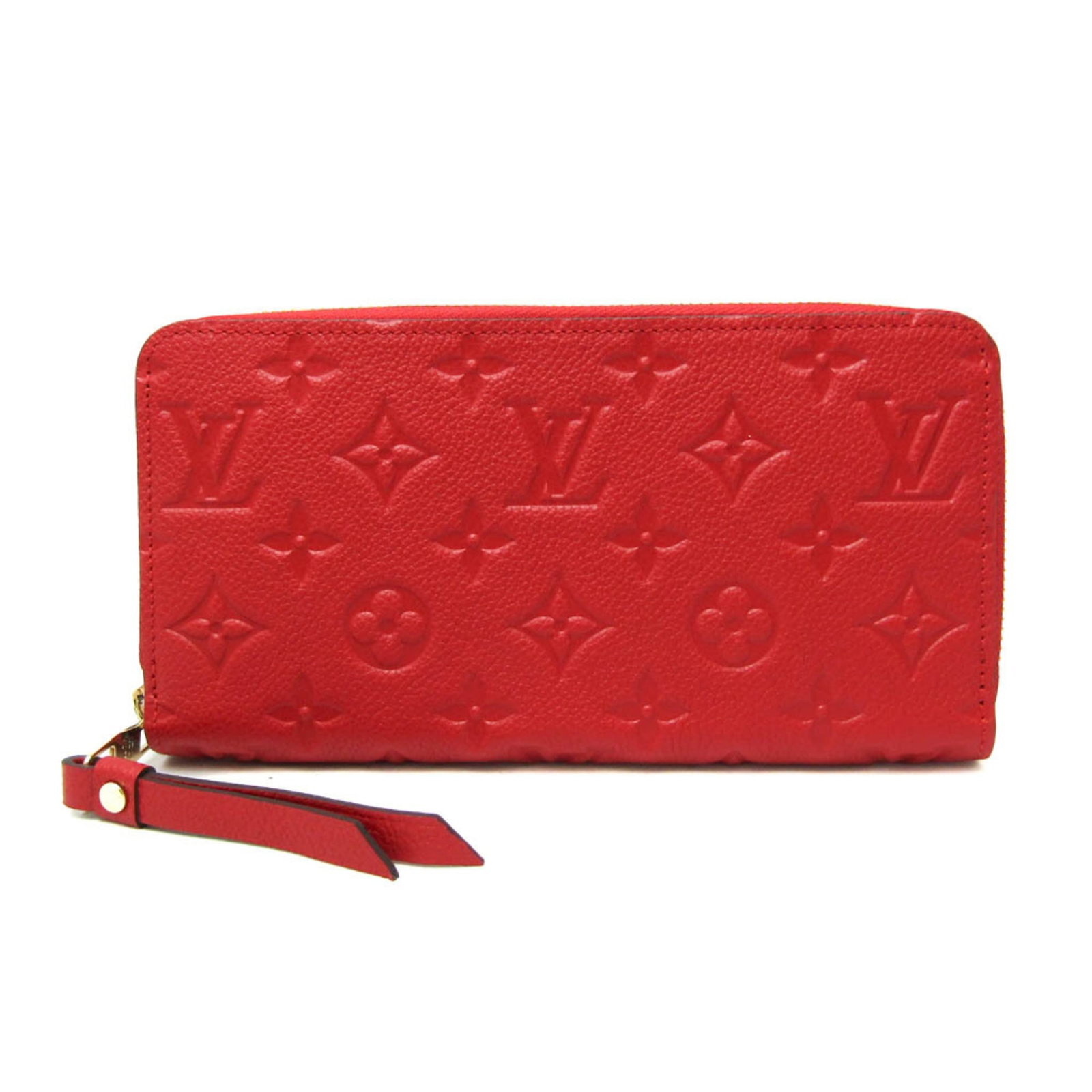 Louis Vuitton Long Wallet (Bi-Fold) Monogram Empreinte: Louis Vuitton Long Wallet (Bi-Fold) Monogram Empreinte The Louis Vuitton Monogram Empreinte Long Wallet features the iconic Sacret color and signature monogram pattern, crafted from high-quality mater