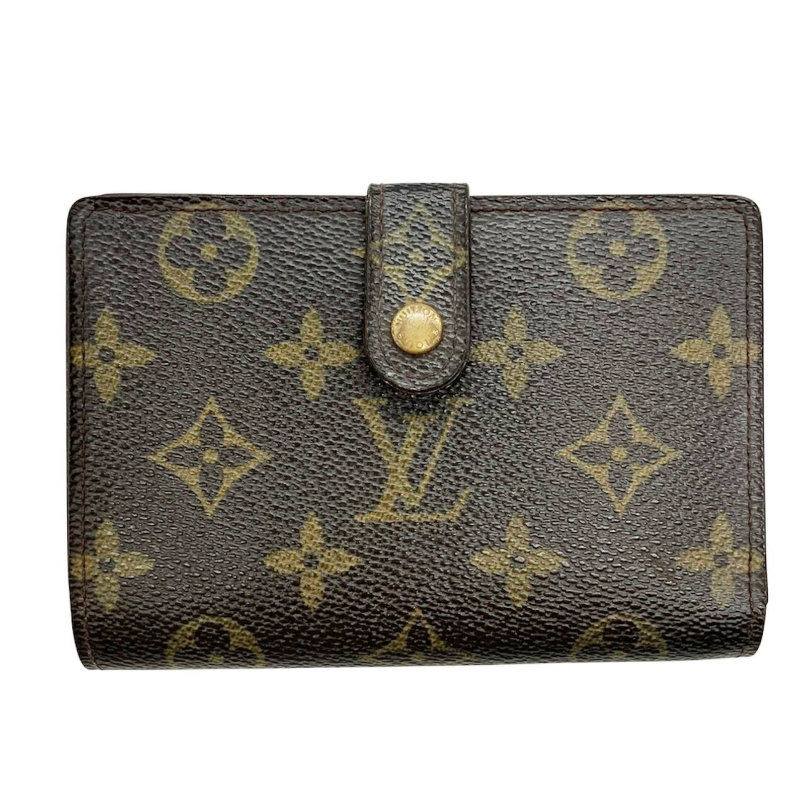 Louis Vuitton Wallet (Bi-Fold) Monogram: Louis Vuitton Wallet (Bi-Fold) Monogram Brown Monogram Louis Vuitton Bi-Fold Wallet. Made from high-quality materials, this bi-fold wallet features the iconic Louis Vuitton monogram pattern in a rich