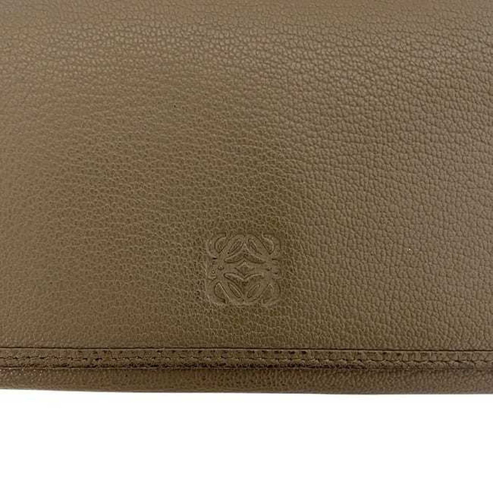 Long Wallet Bi Fold Leather - 9