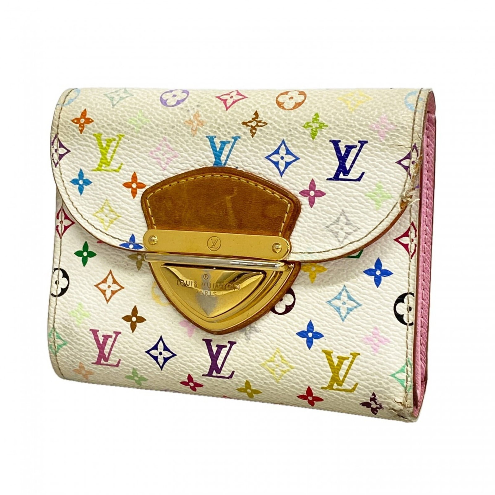 Louis Vuitton Wallet (Tri-Fold): Louis Vuitton Wallet (Tri-Fold) Item Specifics: Brand: Louis Vuitton MPN: M58081 Type: Wallet (tri-fold) Gender: Women Color: Blanc, Litchi Size (HxWxD): 10.5cm x 12.5cm x 2.5cm / 4.13'' x 4.92'' x