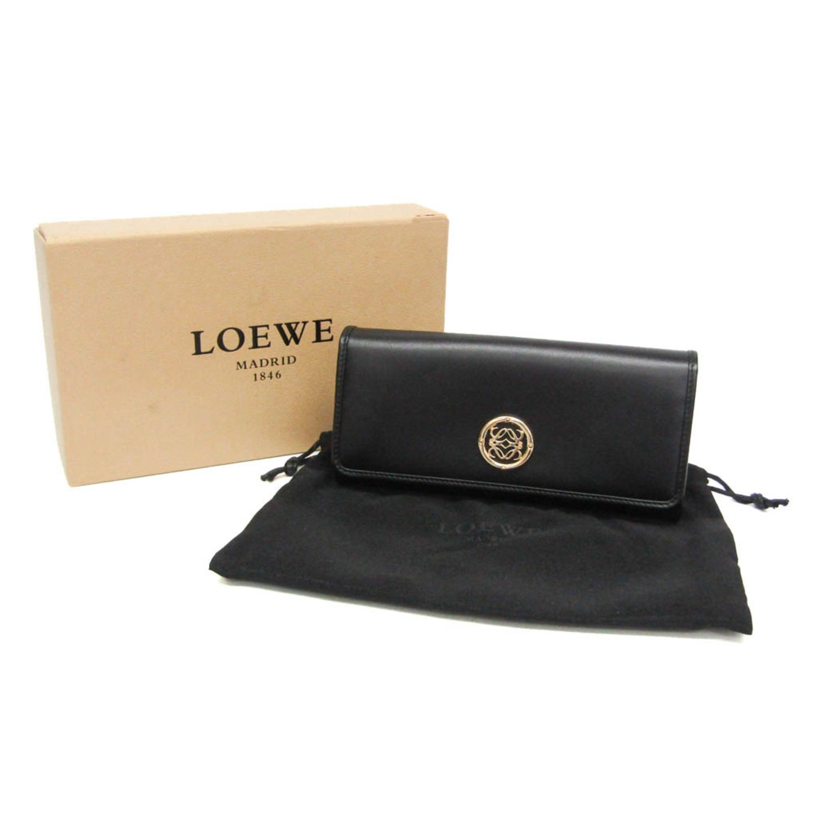 Long Wallet Bi Fold Leather - 2