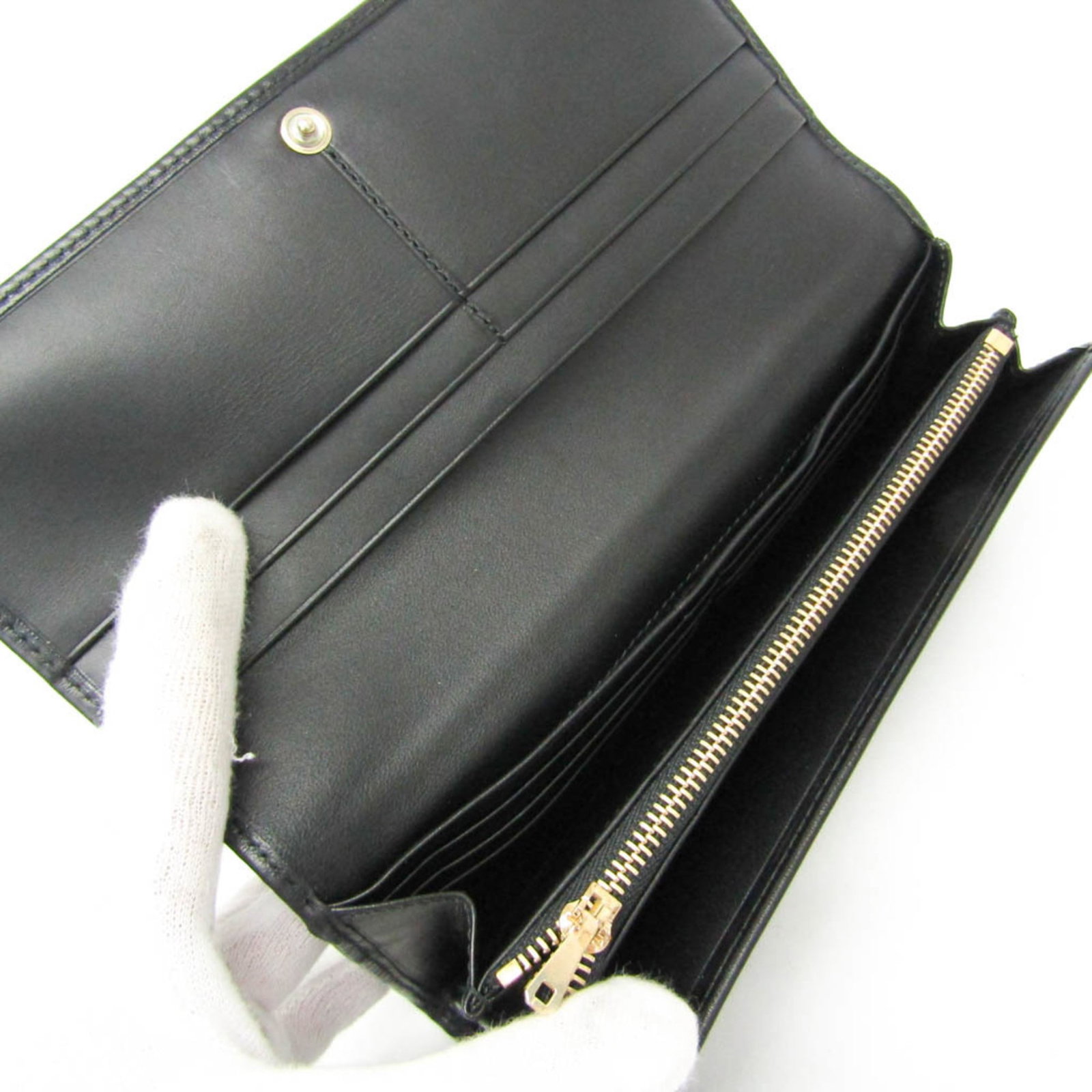 Long Wallet Bi Fold Leather - 4