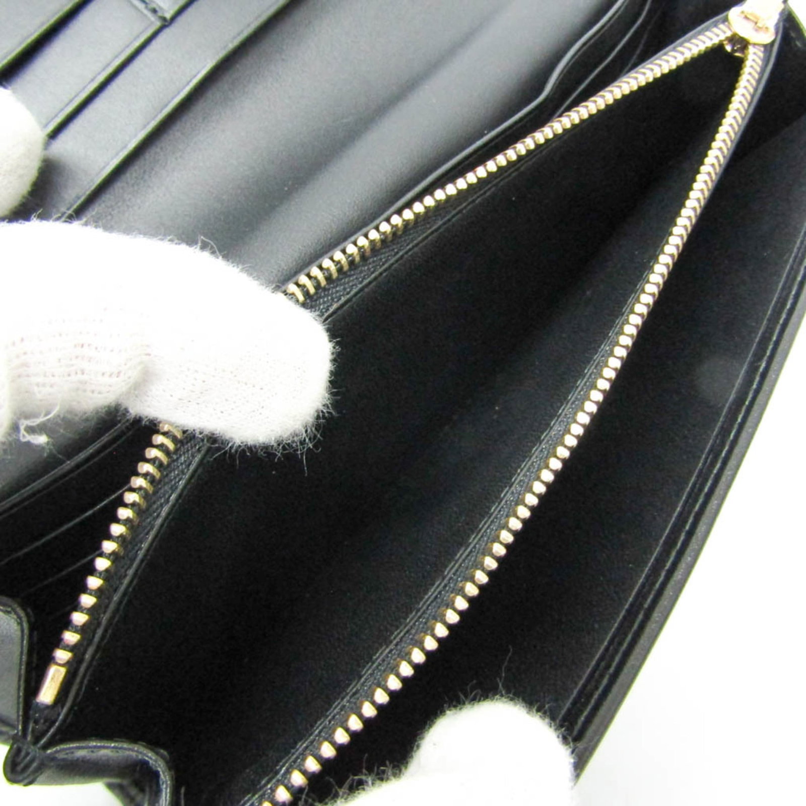 Long Wallet Bi Fold Leather - 5