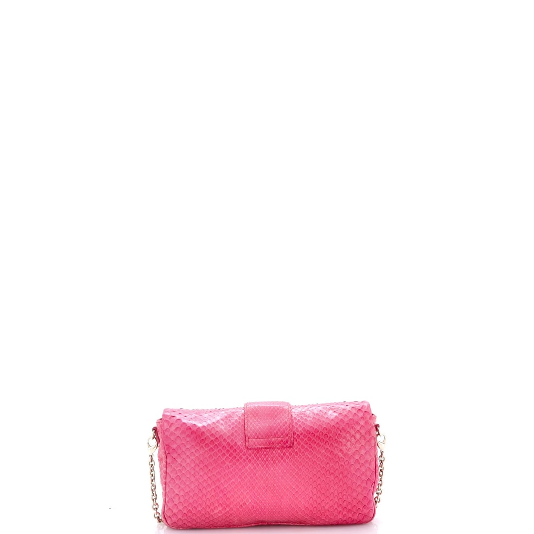 Christian Dior Miss Dior Flap Bag Python Medium - 3
