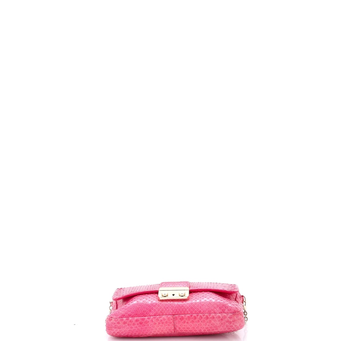 Christian Dior Miss Dior Flap Bag Python Medium - 4