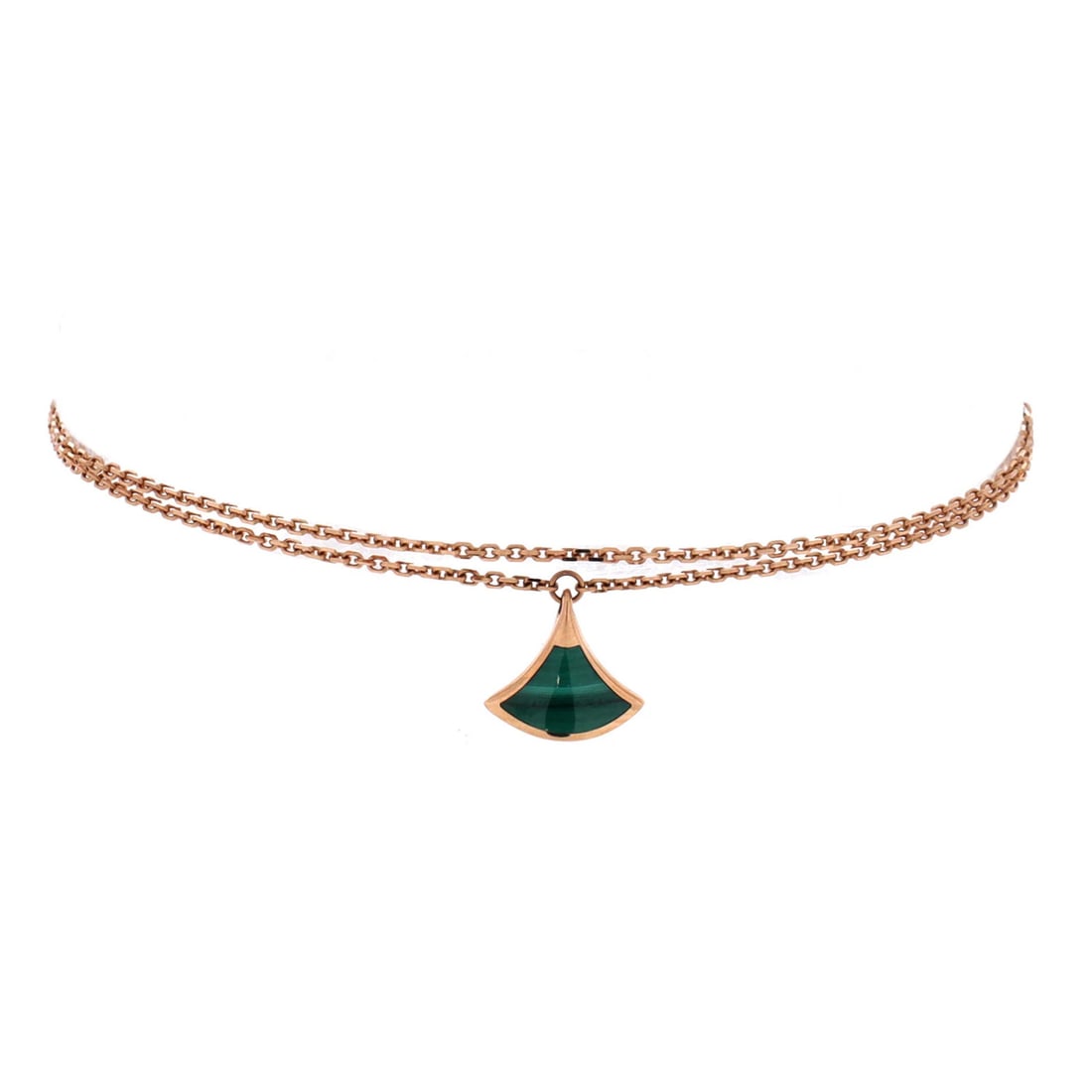 Bvlgari Divas' Dream Bracelet 18K Rose Gold with Malachite (1 of 3)