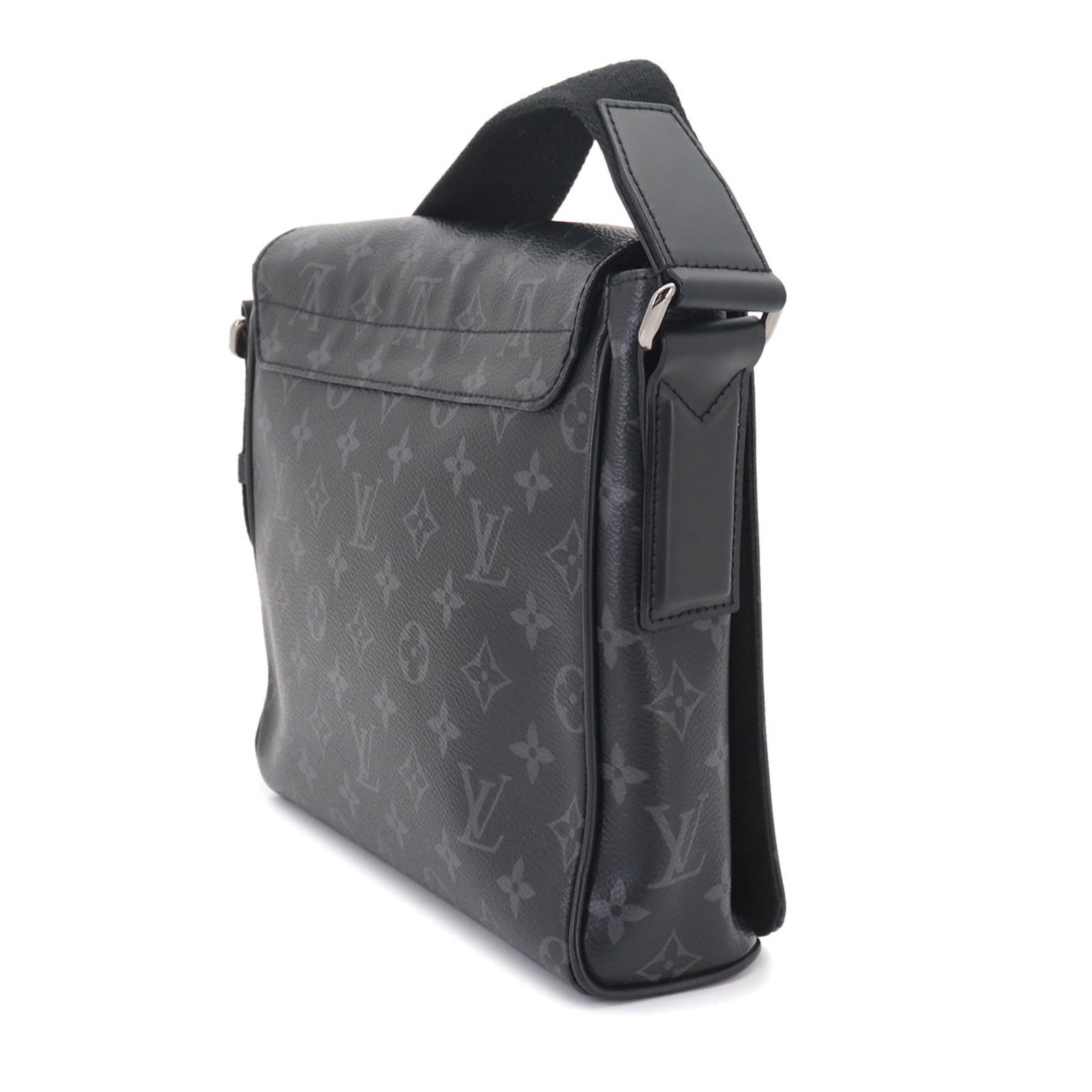Canvas Monogram Eclipse Handbag Vuitton Shoulder Louis - 4