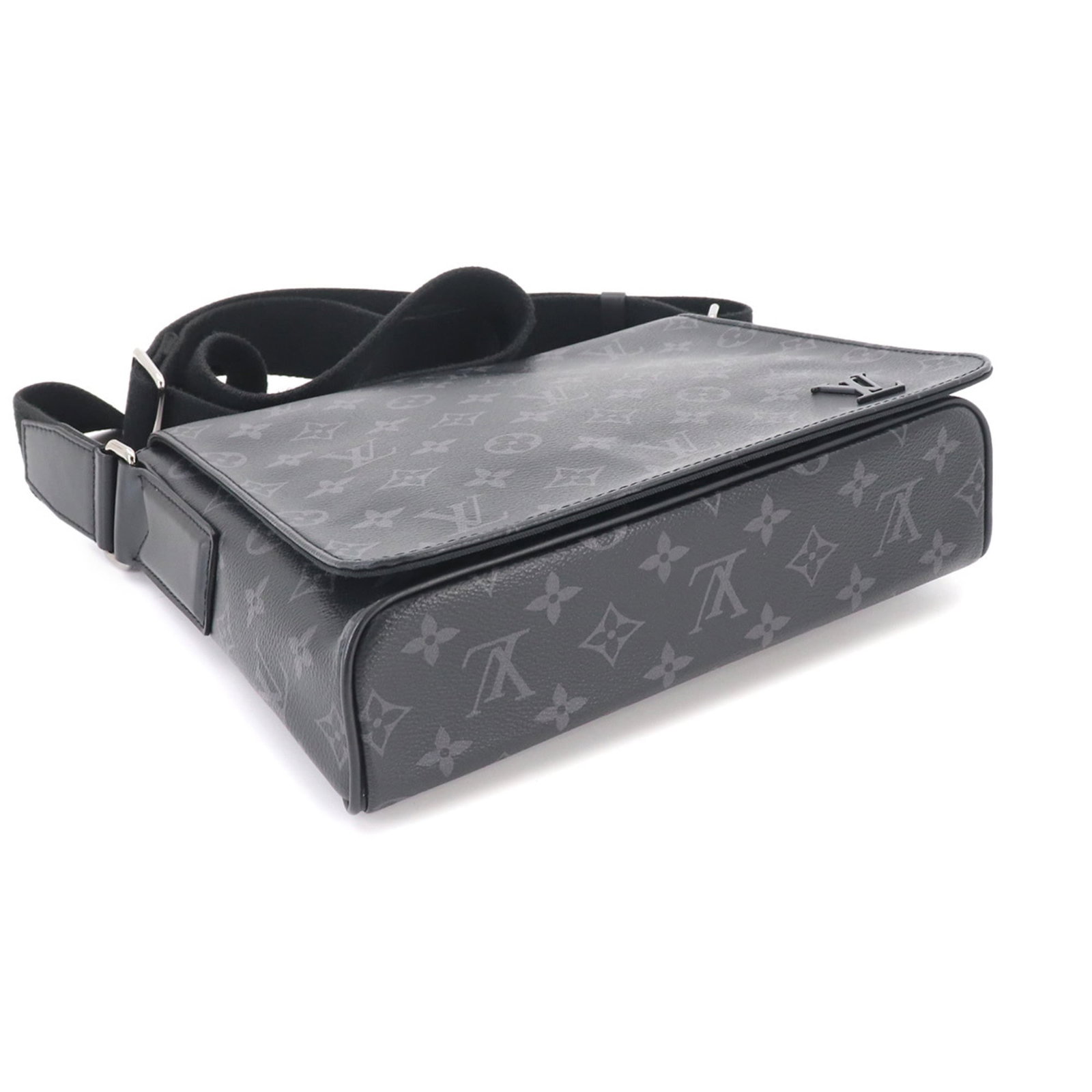 Canvas Monogram Eclipse Handbag Vuitton Shoulder Louis - 5