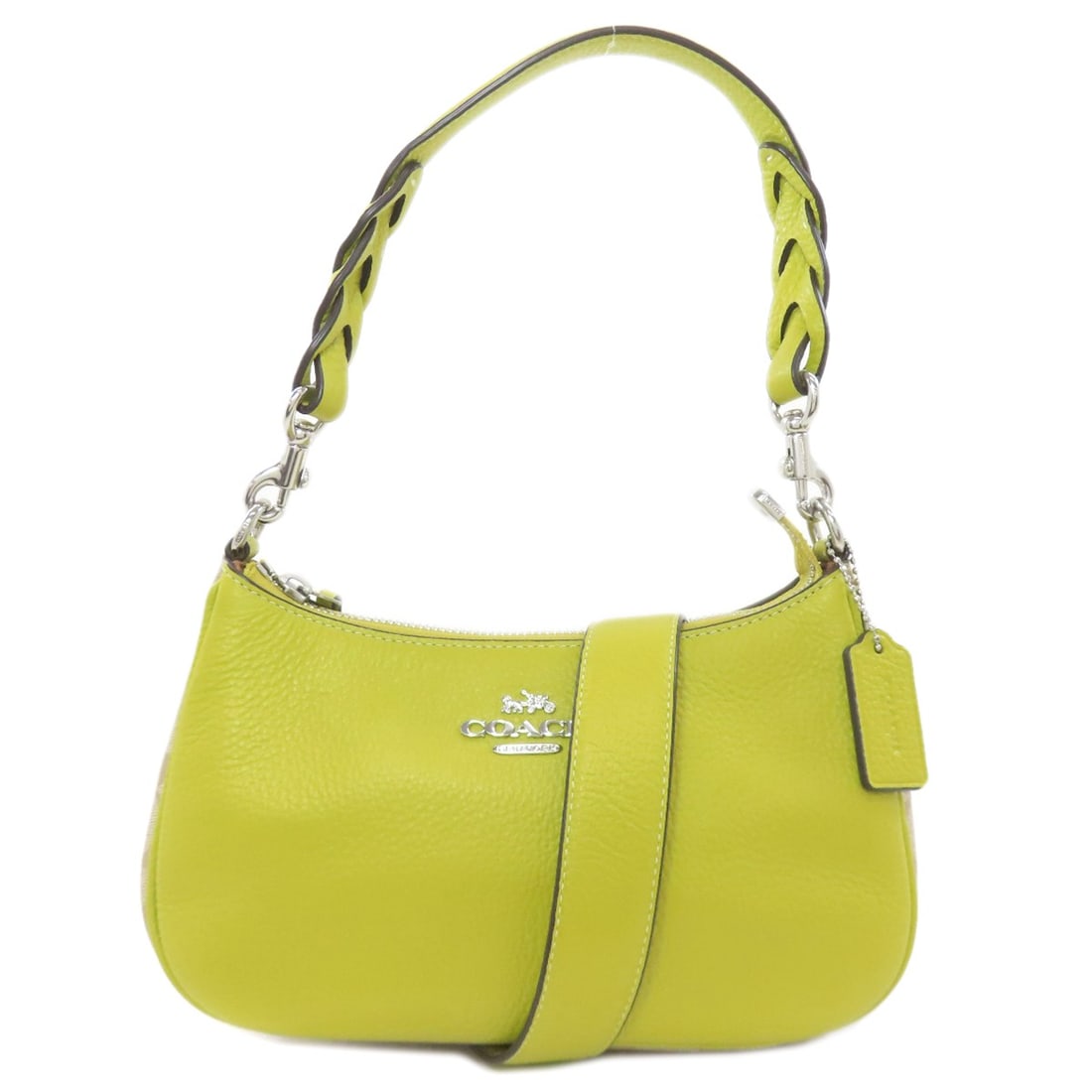 CJ590 Teri Coach Signature Handbag Leather (1 of 17)