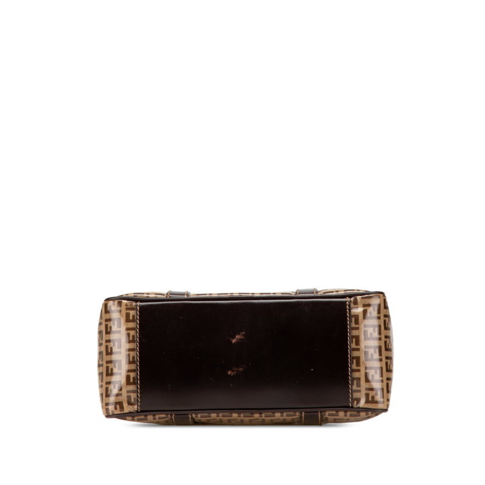 Handbag Fendi Leather Canvas - 3