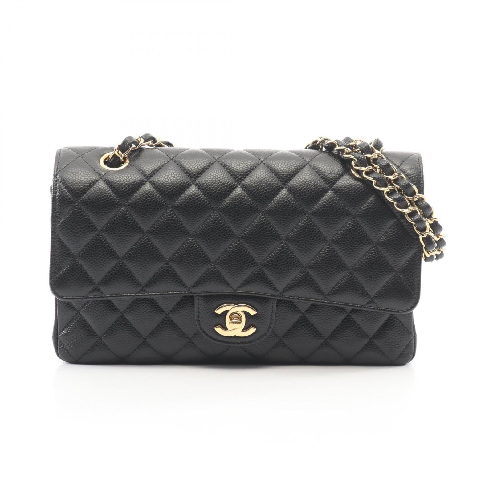 Calfskin handbag bag shoulder Chanel: Calfskin handbag bag shoulder Chanel Calfskin handbag bag shoulder Chanel features black grained calfskin and gold hardware, showcasing classic Chanel style. Made from high-quality material, its