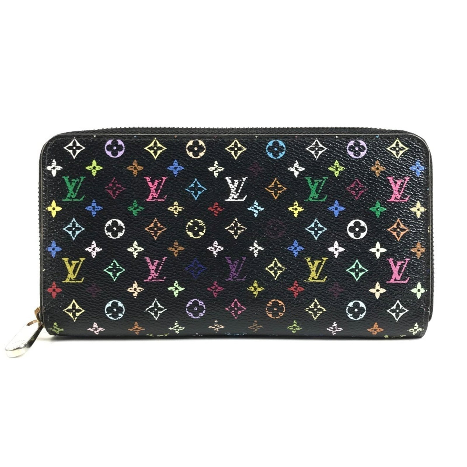 Louis Vuitton Long Wallet (Bi-Fold) Monogram Multicolore: Louis Vuitton Long Wallet (Bi-Fold) Monogram Multicolore Monogram Multicolore details add visual interest to the classic bi-fold design, while black leather provides a sleek finish. This long wallet
