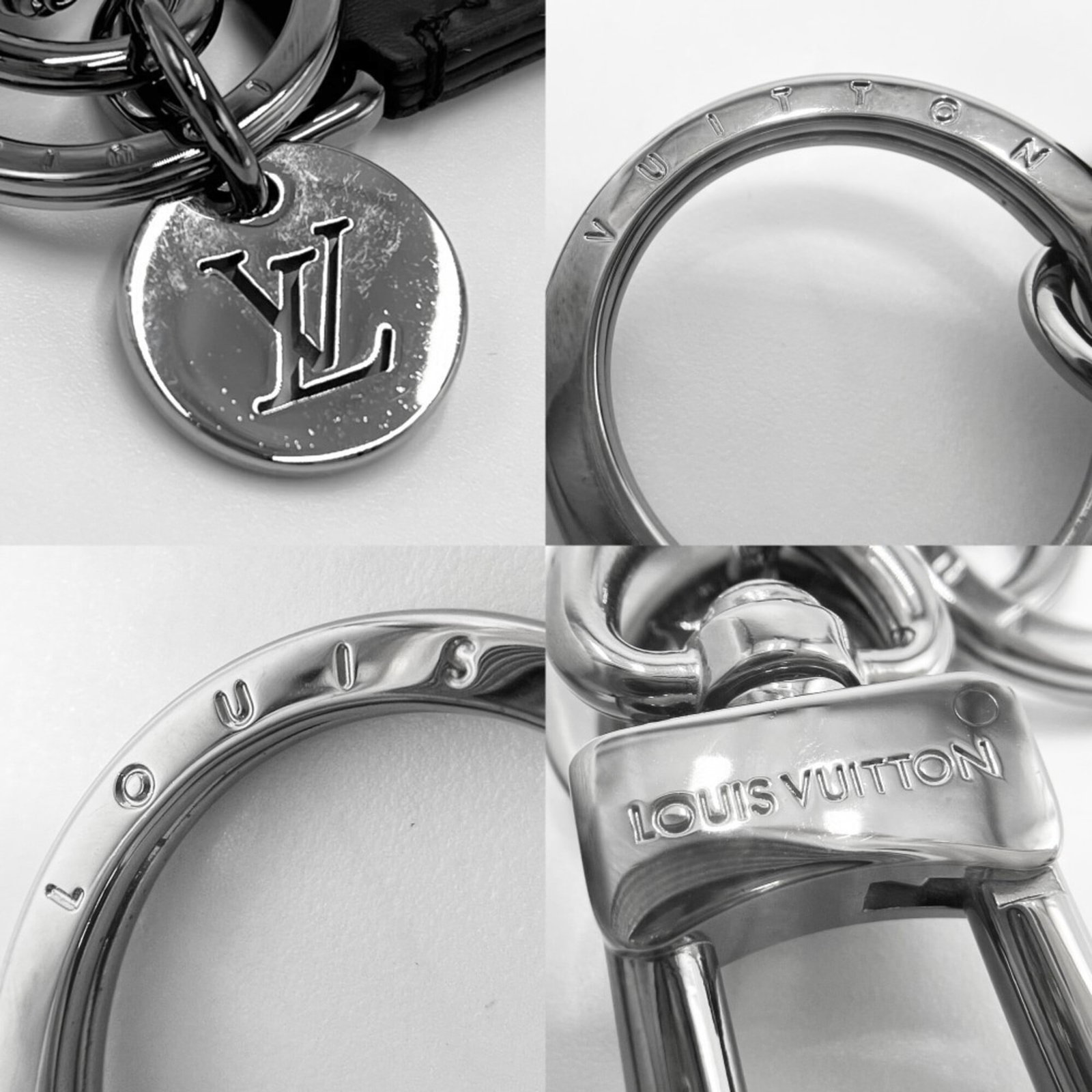 Monogram Keyring Louis Vuitton Eclipse - 4