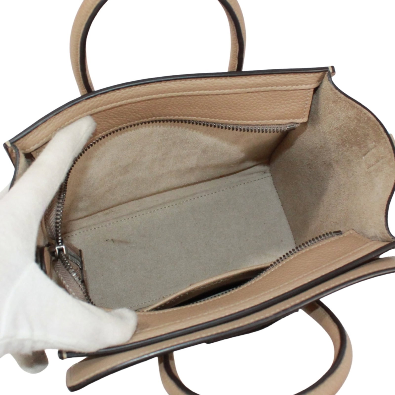 Handbag Celine Leather - 8