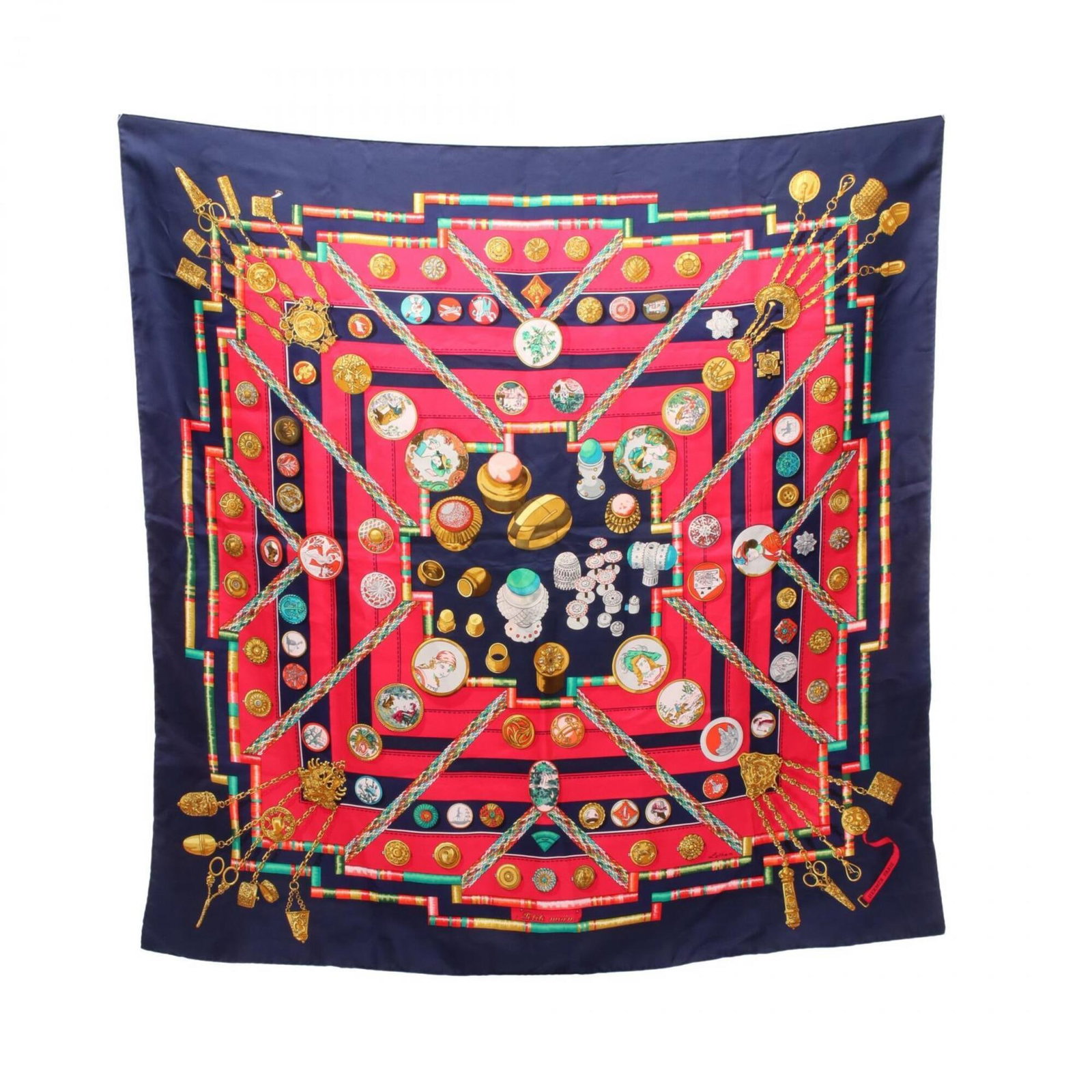 Hermes Silk Scarf (1 of 4)