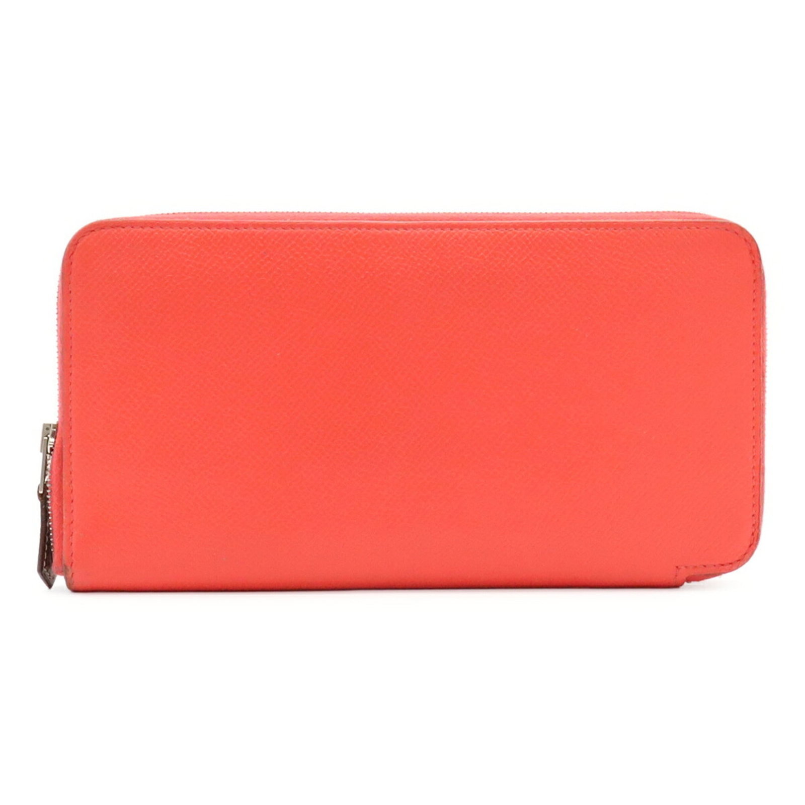Hermes Long Wallet (Bi-Fold) Epsom Leather Silk: Hermes Long Wallet (Bi-Fold) Epsom Leather Silk Epsom leather and silk come together in the iconic Hermes Long Wallet, crafted with precision to create a timeless piece. Measuring 10.5cm x 20cm, its