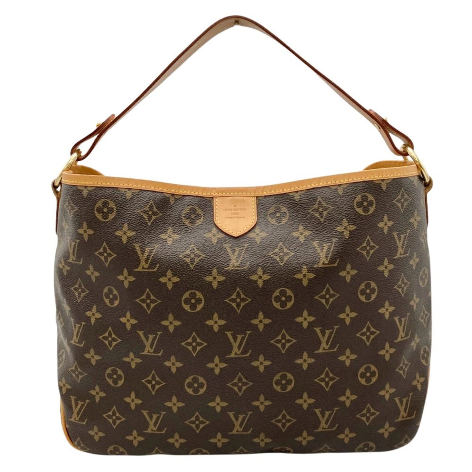 Shoulder Bag Monogram Canvas by Louis Vuitton: Shoulder Bag Monogram Canvas by Louis Vuitton Monogram Canvas by Louis Vuitton - A Timeless Brown Shoulder Bag. This classic shoulder bag features the iconic monogram canvas design, a staple of French