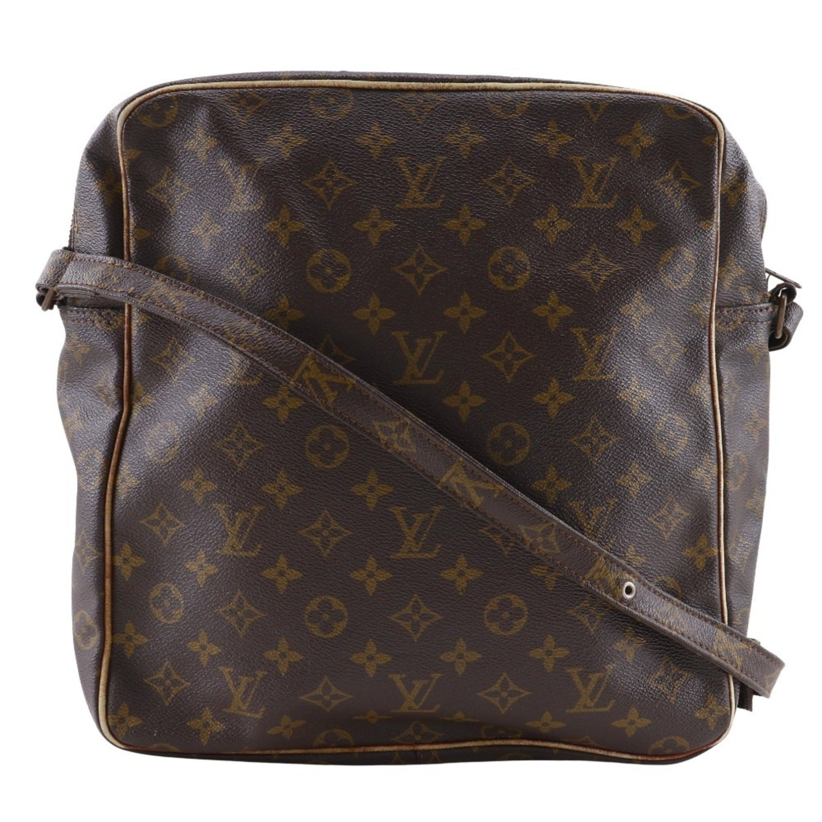 Shoulder Bag Monogram Canvas by Louis Vuitton: Shoulder Bag Monogram Canvas by Louis Vuitton Monogram Canvas Shoulder Bag by Louis Vuitton, featuring the iconic M40264 design in rich brown. This classic shoulder bag boasts a timeless canvas materi