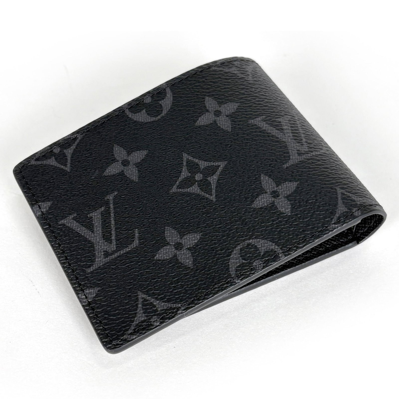 Vuitton Louis Eclipse Monogram Bi Fold Wallet - 2
