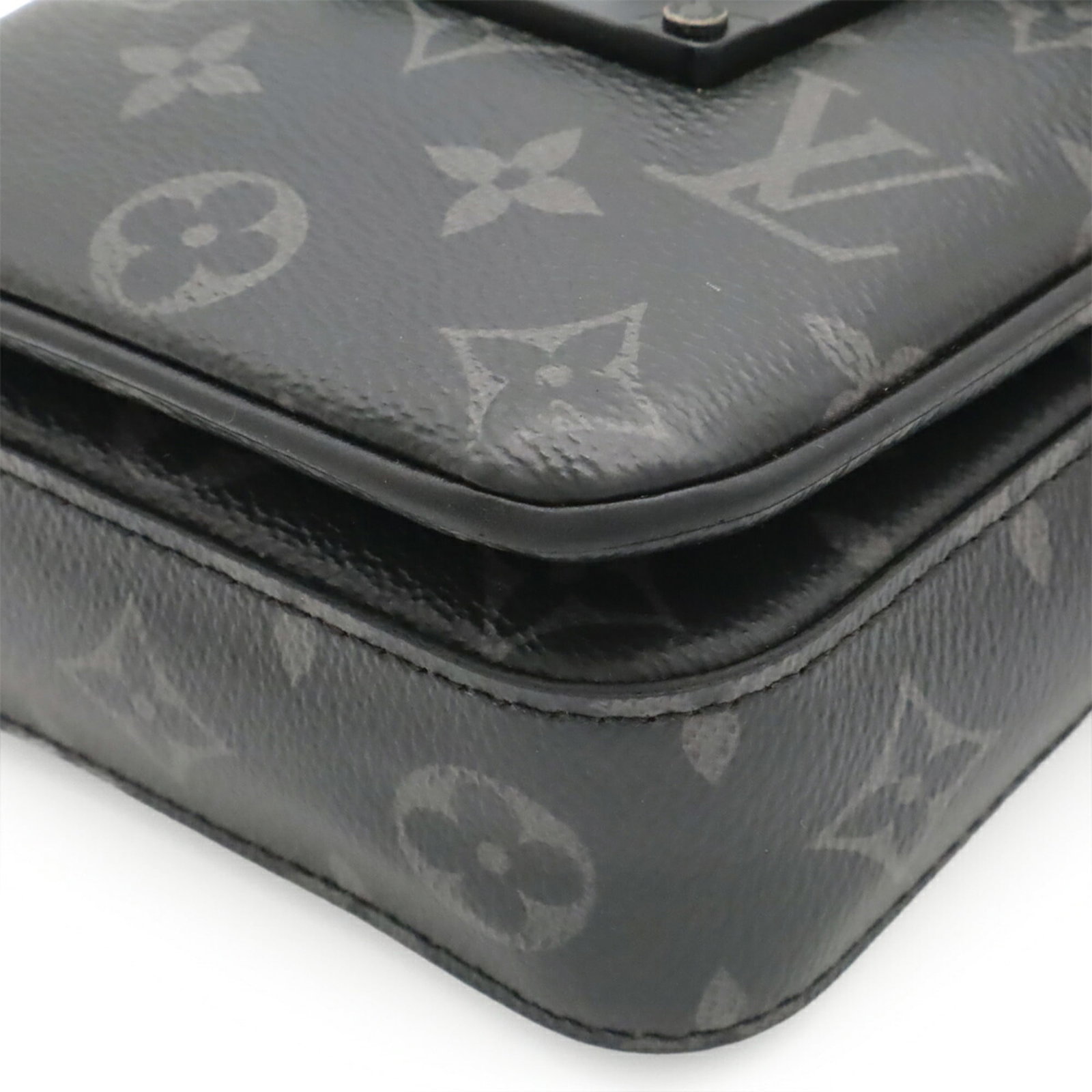 Vuitton Monogram Eclipse Bag Shoulder Louis - 4