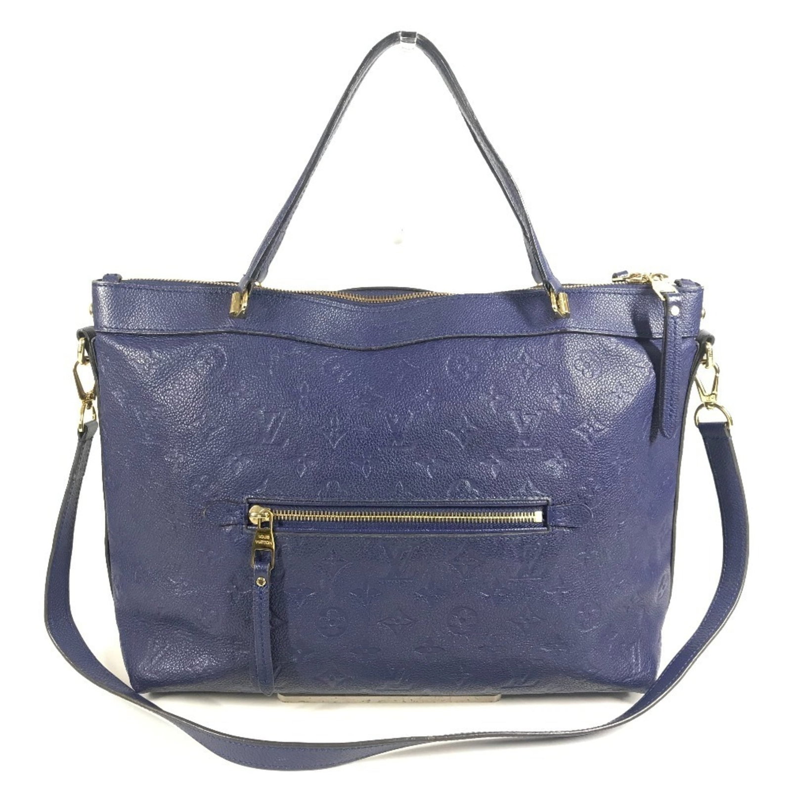 Shoulder Bag Empreinte Monogram Leather Tote Vuitton Louis: Shoulder Bag Empreinte Monogram Leather Tote Vuitton Louis Monogram Empreinte leather tote bag from Louis Vuitton, featuring the iconic brand's signature style. This stylish shoulder bag boasts a