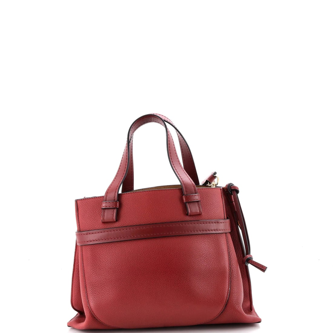 Leather Small Loewe Gate Tote - 3
