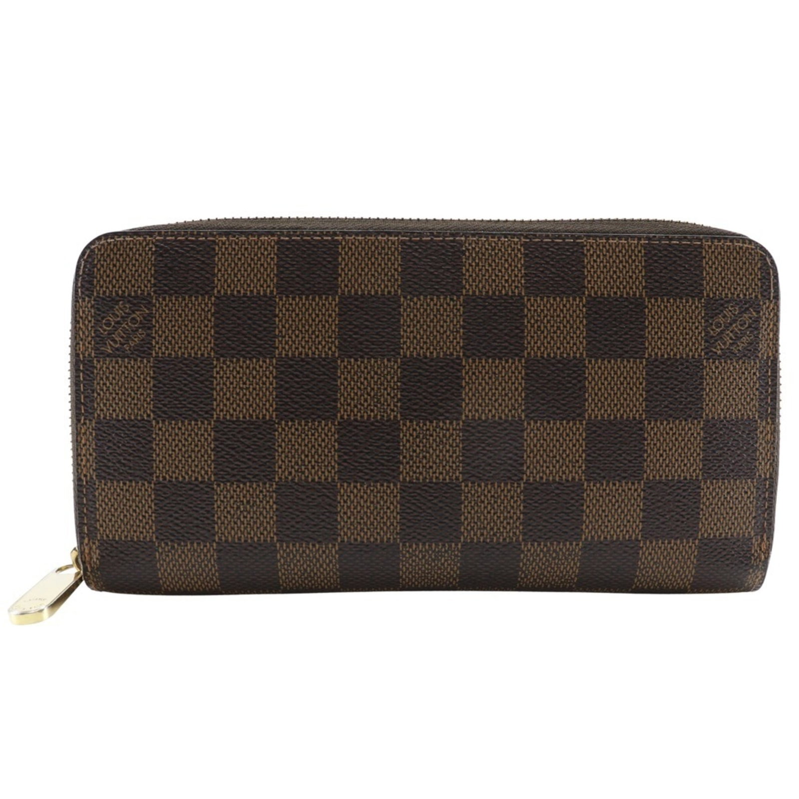 Damier Canvas wallet Bi Fold Louis Vuitton: Damier Canvas wallet Bi Fold Louis Vuitton Damier Canvas wallet Bi Fold Louis Vuitton is made from Damier Canvas, a classic material for Louis Vuitton's iconic designs. This bi-fold long wallet featur