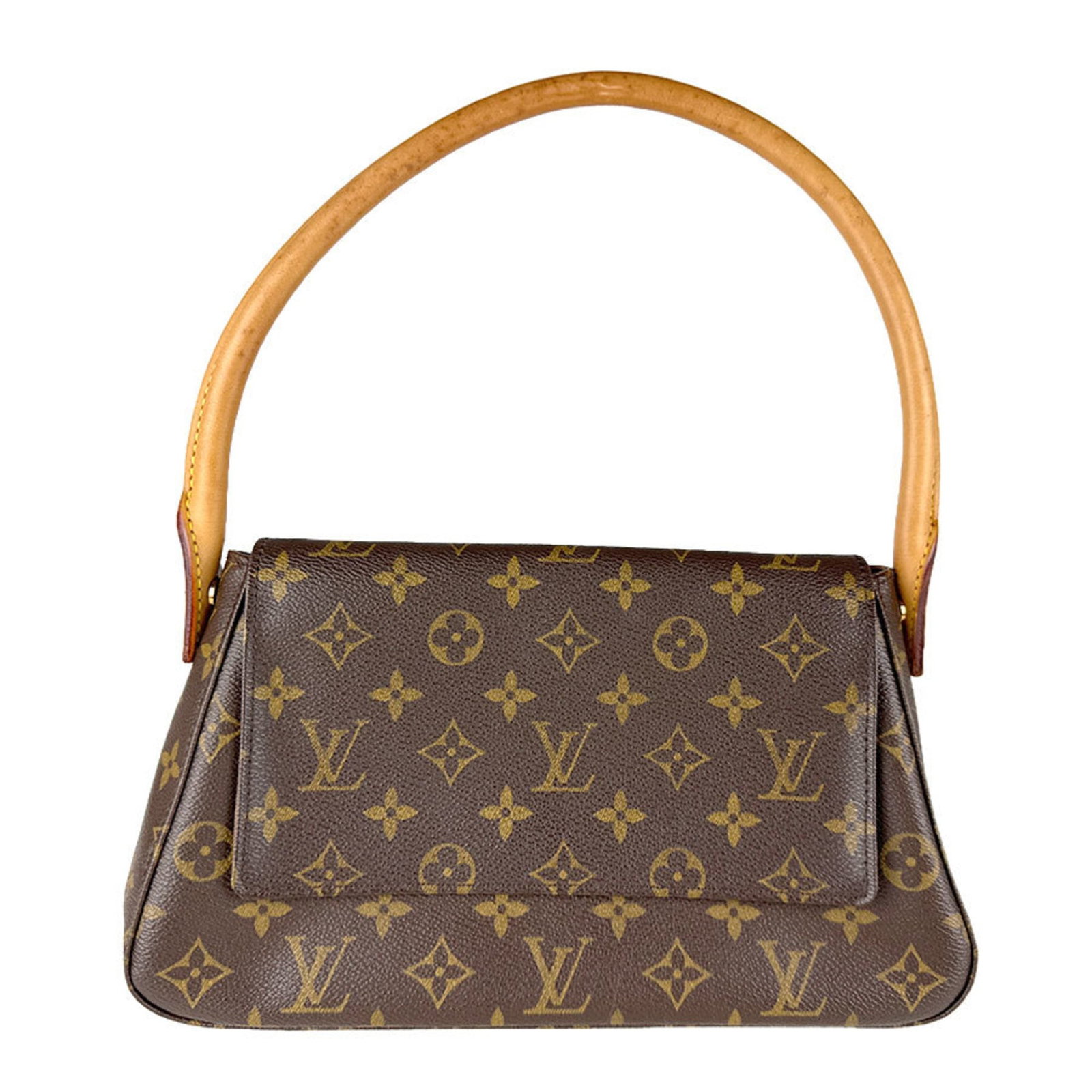 Shoulder Bag Monogram By Louis Vuitton: Shoulder Bag Monogram By Louis Vuitton Monogrammed with iconic Louis Vuitton design, this shoulder bag boasts a timeless brown color and signature monogram pattern. Measuring 18cm x 28cm x 8cm, it