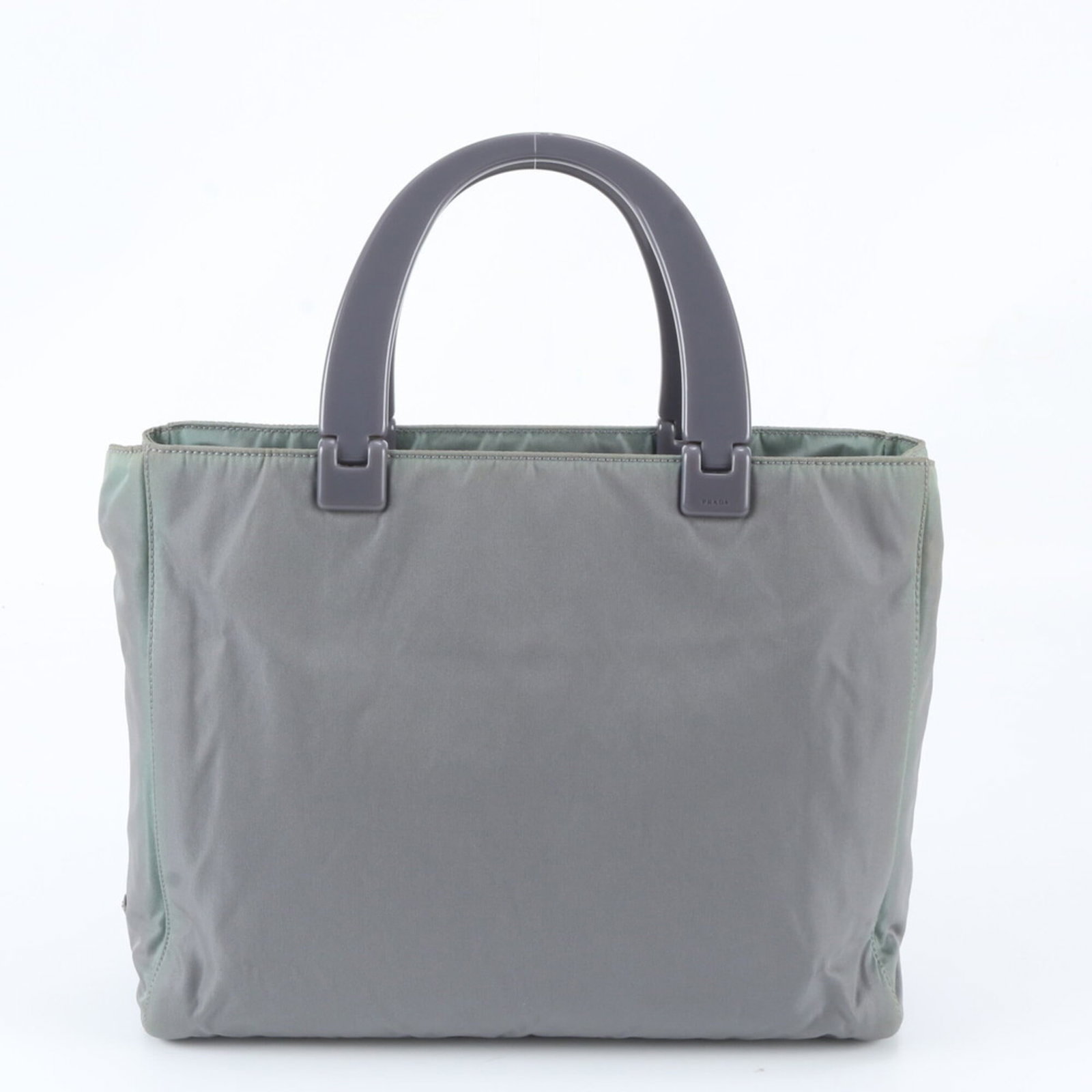 Tote Prada Bag: Tote Prada Bag Item Specifics: Brand: Prada Country of Origin: Italy Type: Handbag, Tote bag Color: Gray Gender: Women Size (HxWxD): 24cm x 30cm x 7cm / 9.44'' x 11.81'' x 2.75'' Product Disclaimer: