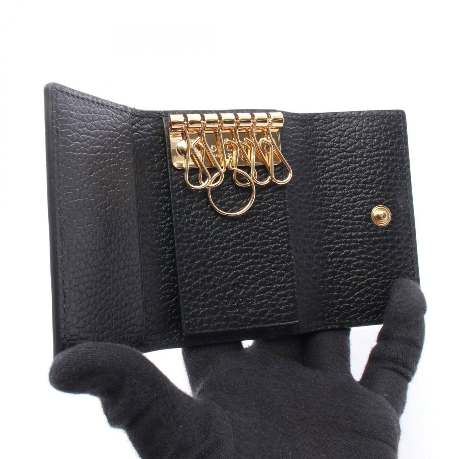 Gucci Keycase Leather Pvc - 3