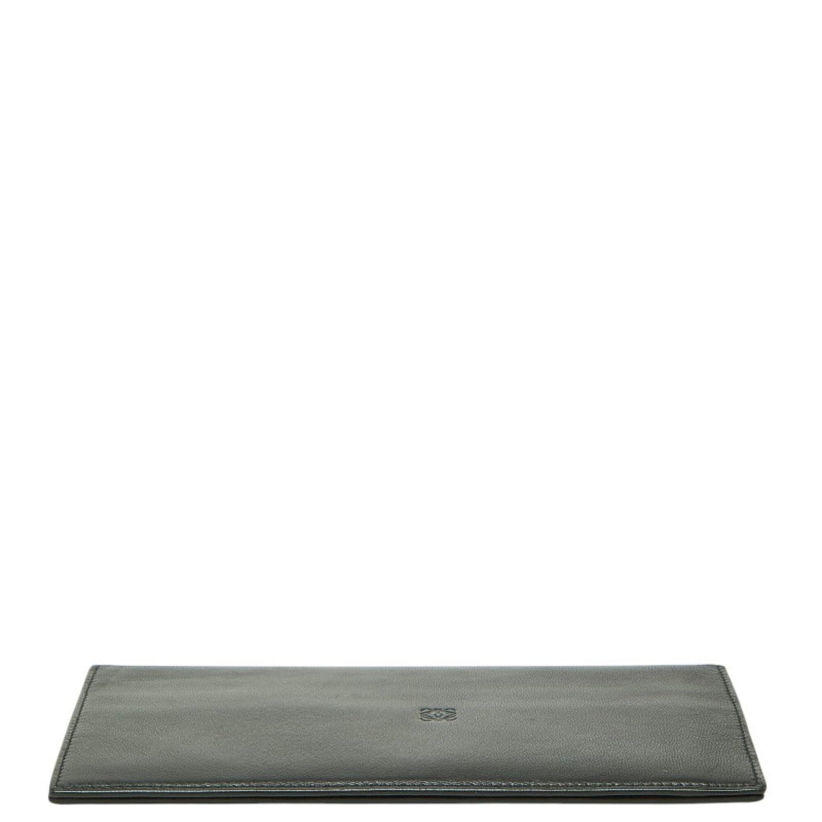 Long Wallet Bi Fold Leather - 3