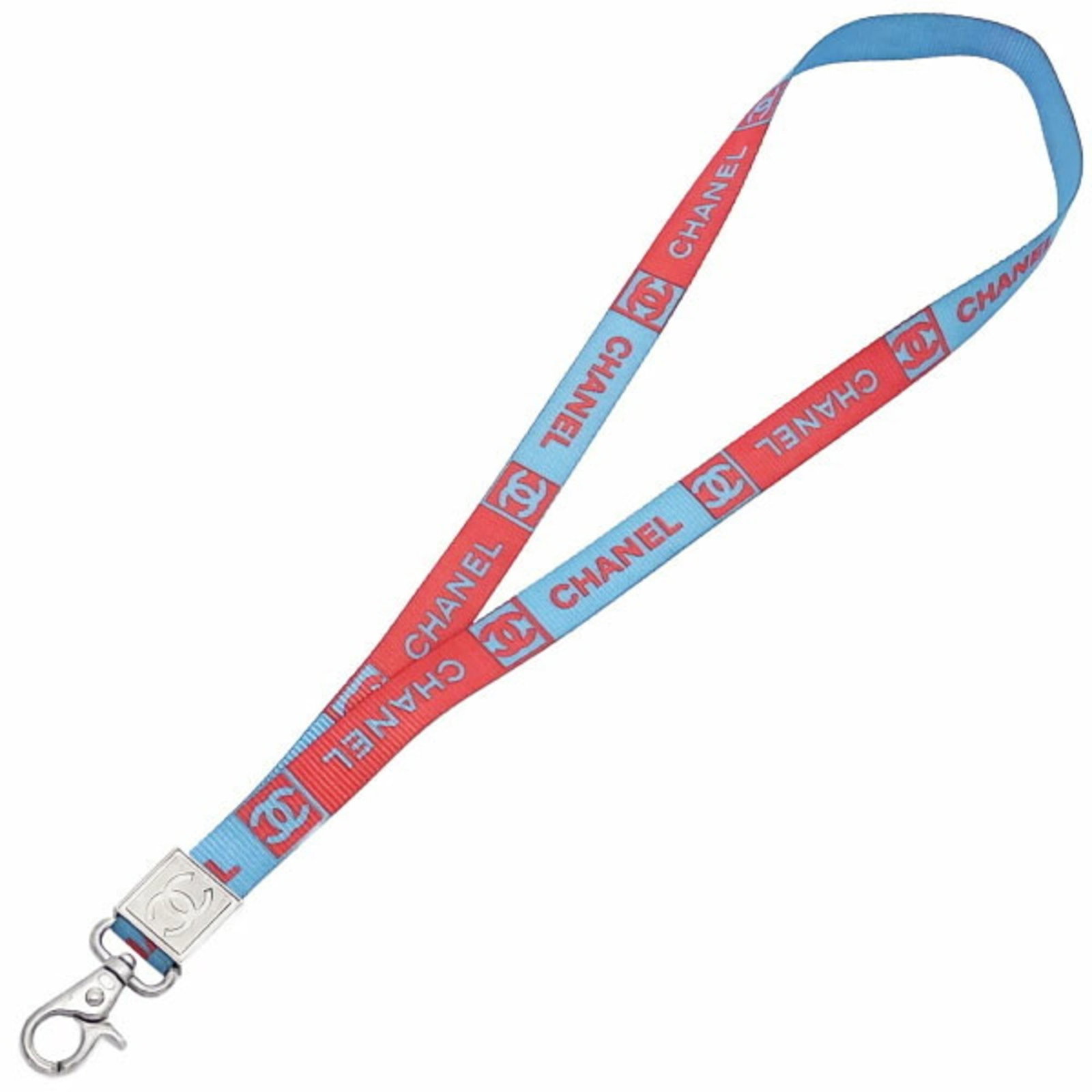 Nylon strap from Prada: Nylon strap from Prada Nylon strap from Prada, made in France with a light blue and orange color combination. The strap measures 500mm x 20mm / 19.69'' x 0.79''. Item Specifics: Brand: Prada Country