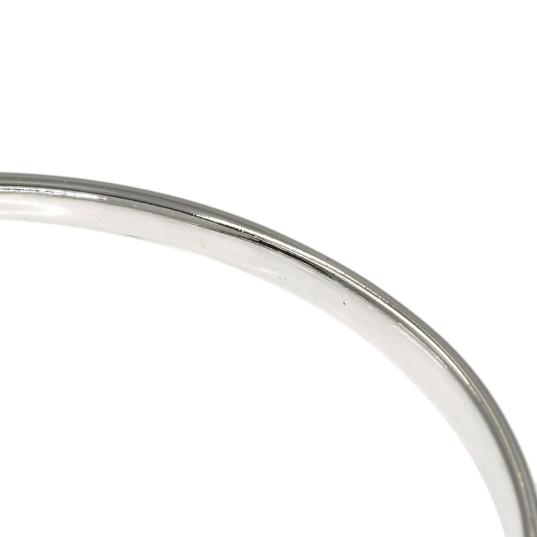 Silver Tiffany Co Double Loop Bracelet - 7