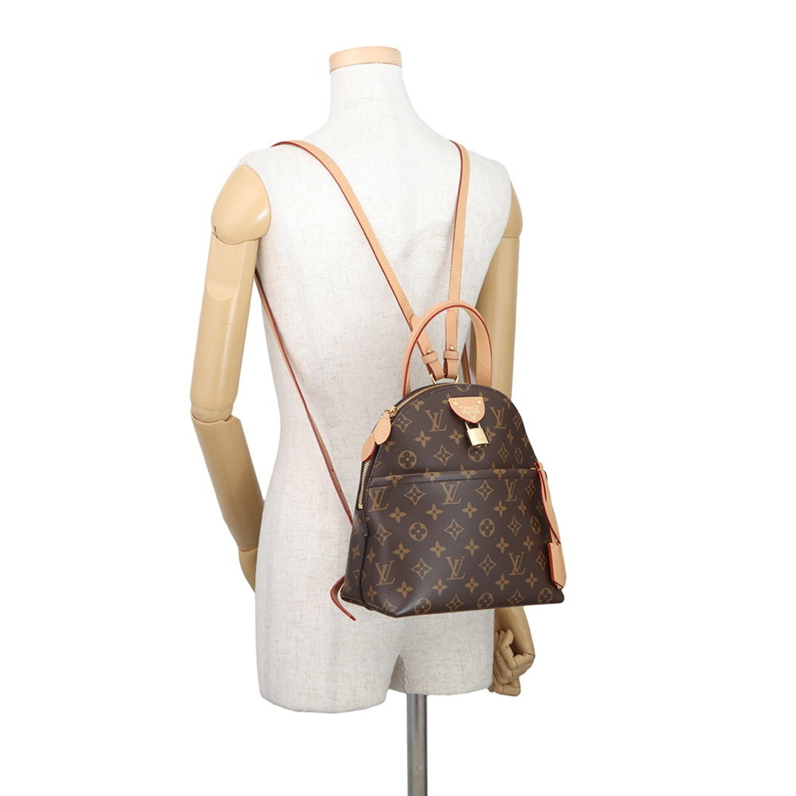 Louis Vuitton Backpack Handbag Monogram - 4