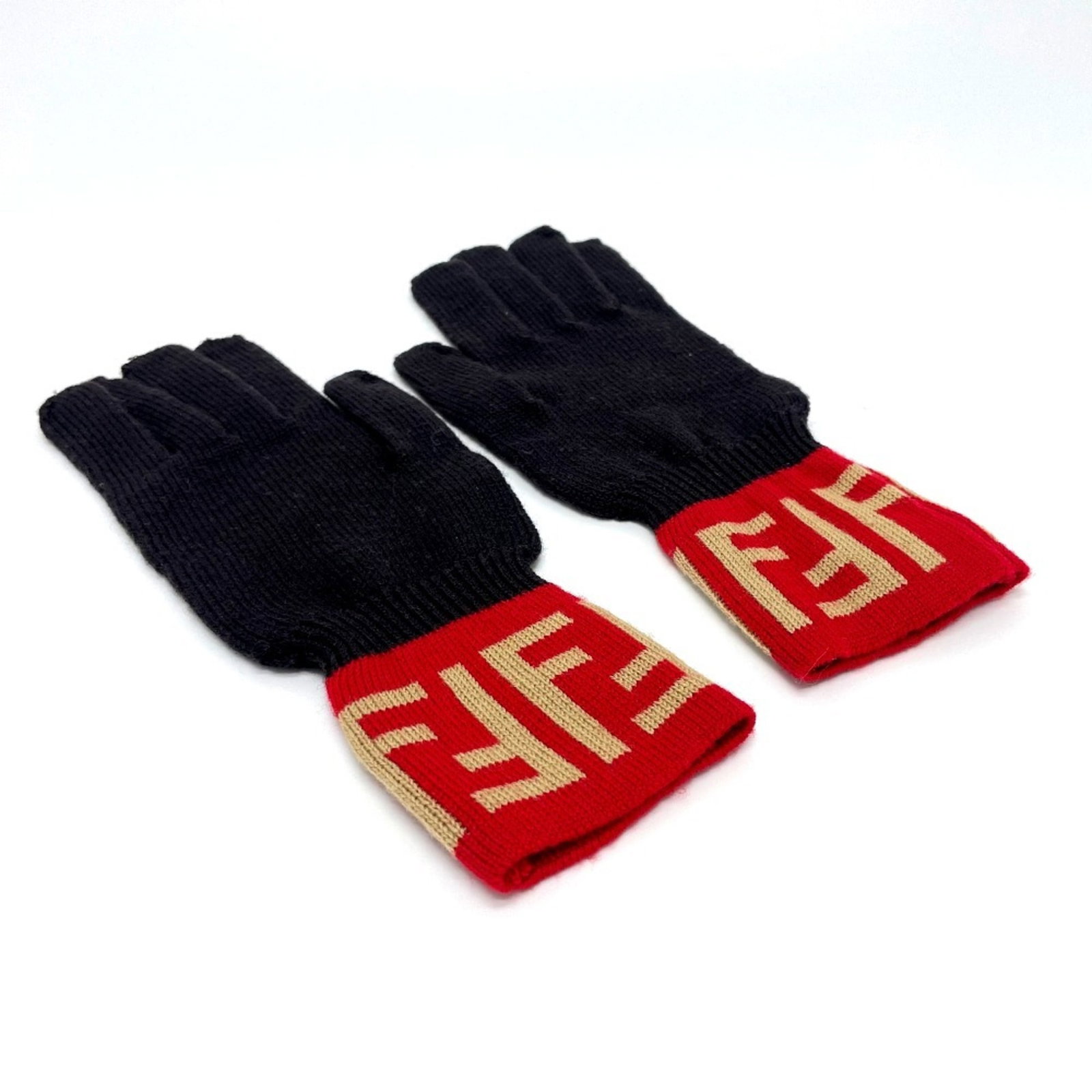 Fendi Warm Gloves Wool - 2